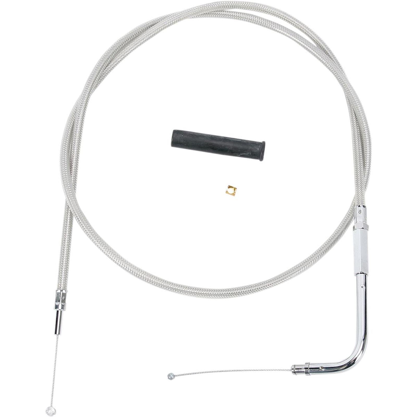 Drag Specialties 47" Braided Throttle Cable 0650-0305_259640