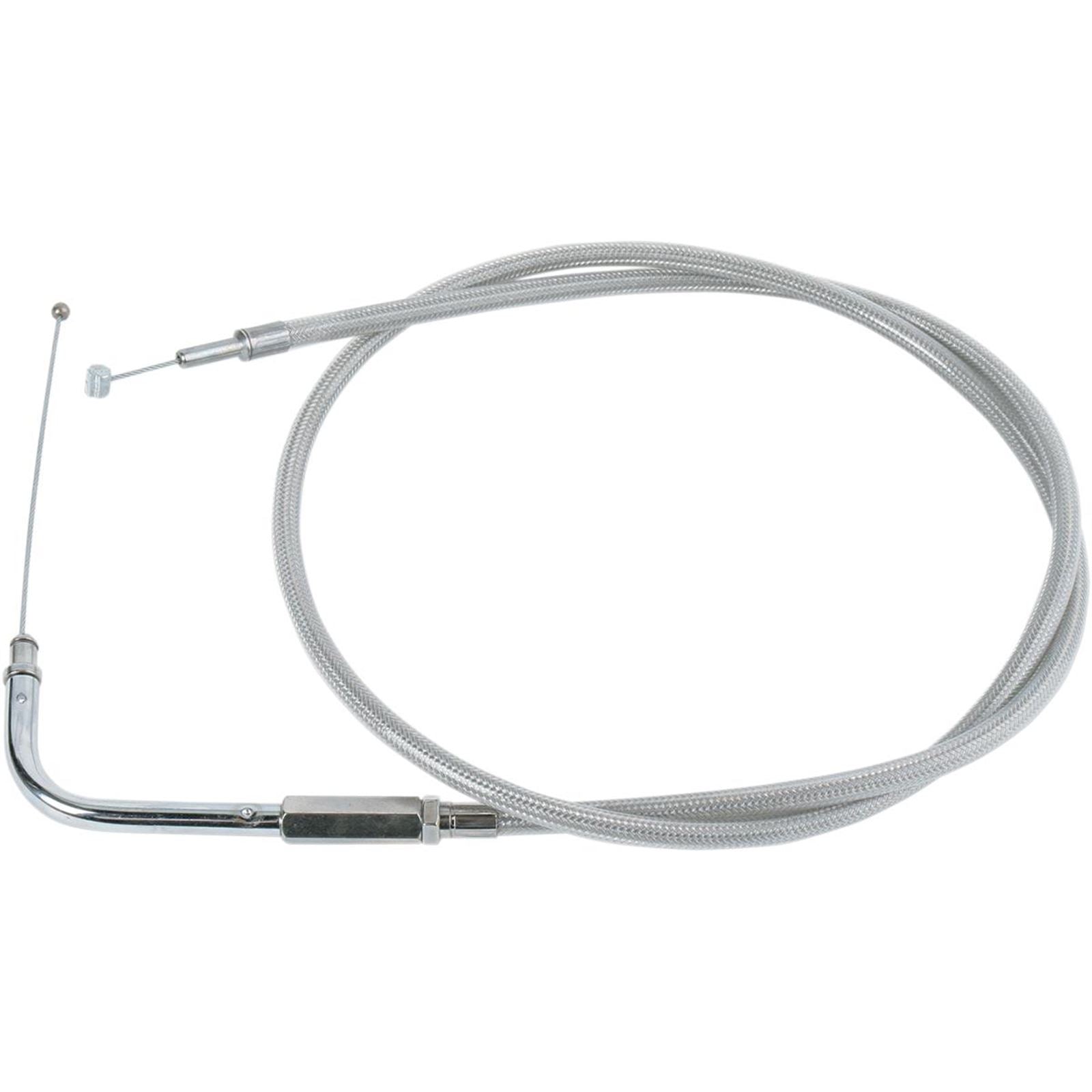 Drag Specialties 39-1/2" Braided Throttle Cable 0650-0299_259647