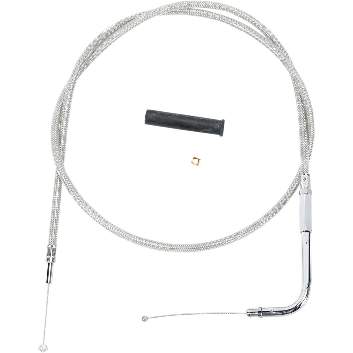 Drag Specialties 42" Braided Throttle Cable 0650-0302_259650