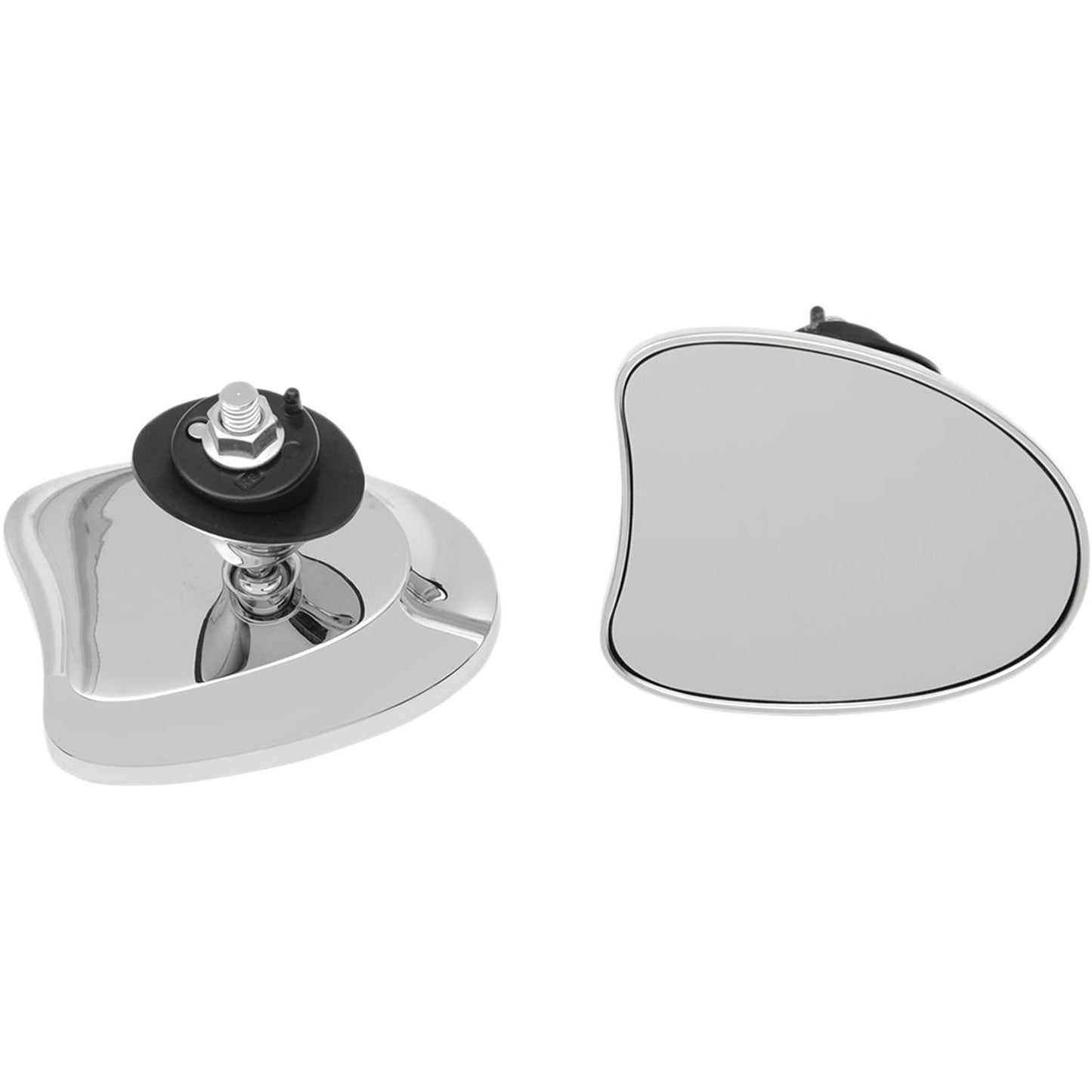 Drag Specialties Deluxe Fairing Mount Mirrors 0640-1096_259680