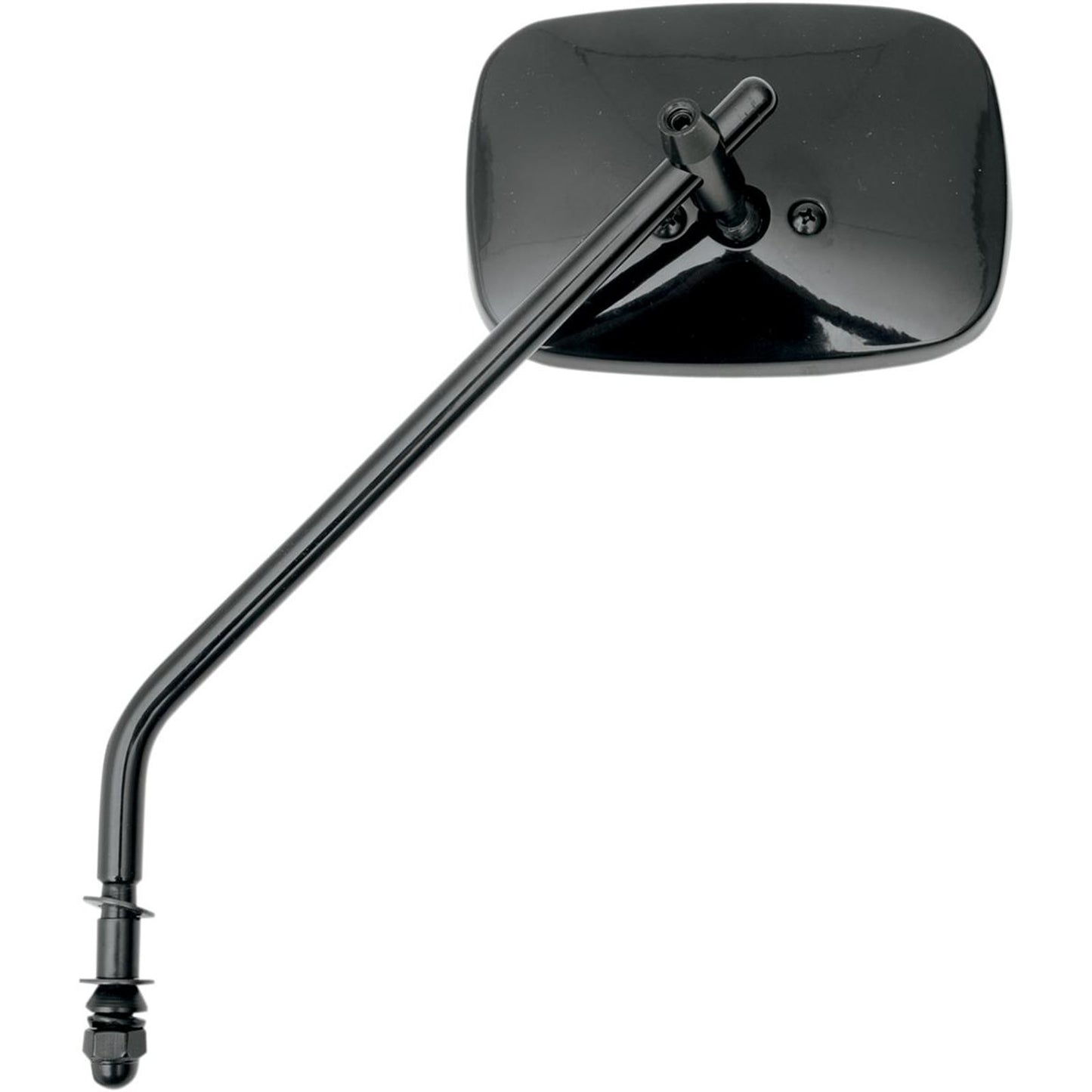 Drag Specialties Die Cast Mirror - Long Stem - Black 0640-0657_259700