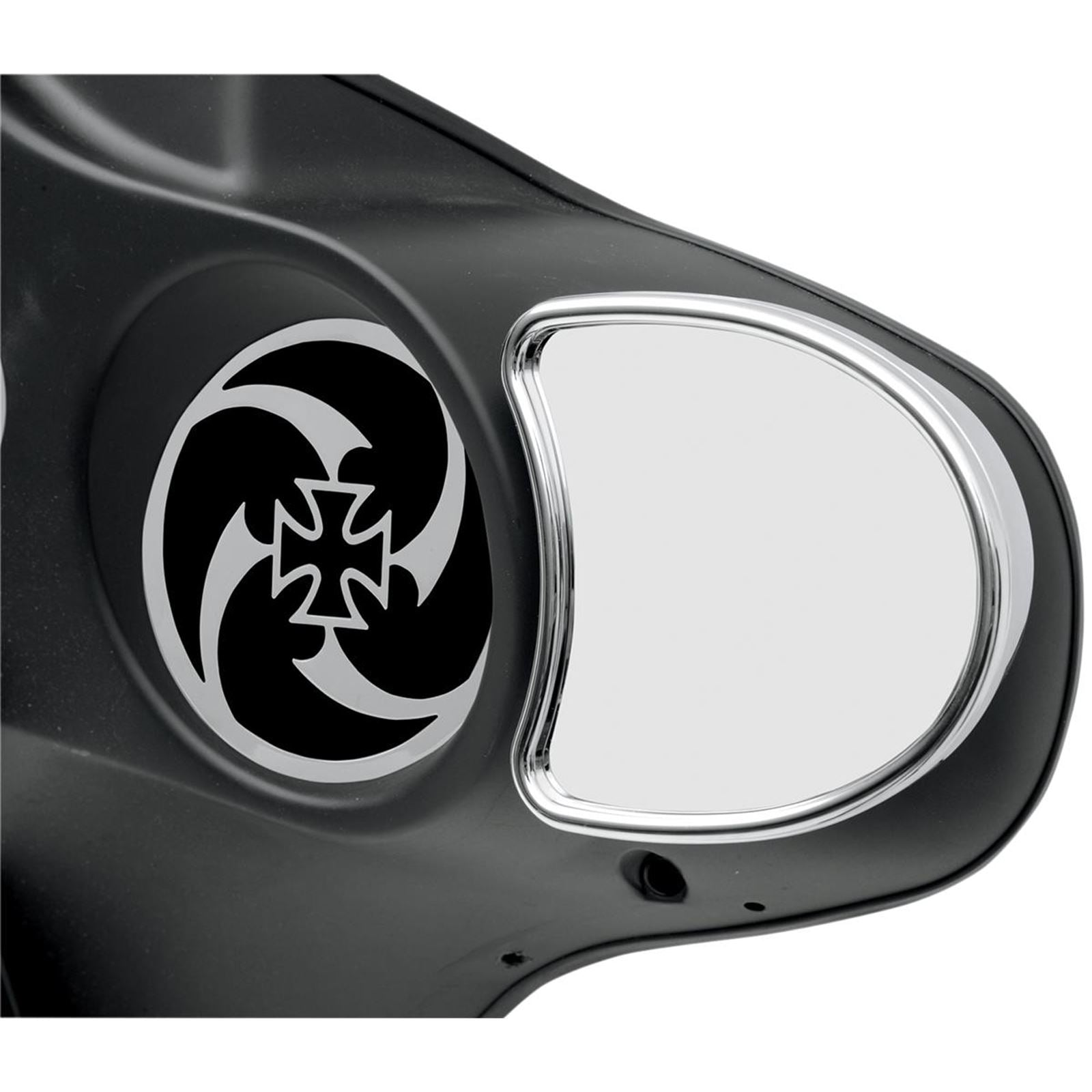 Drag Specialties Fairing Mount Mirror - Chrome - FLHT 0640-0651_259711