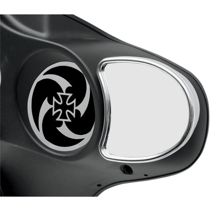 Drag Specialties Fairing Mount Mirror - Chrome - FLHT 0640-0651_259711
