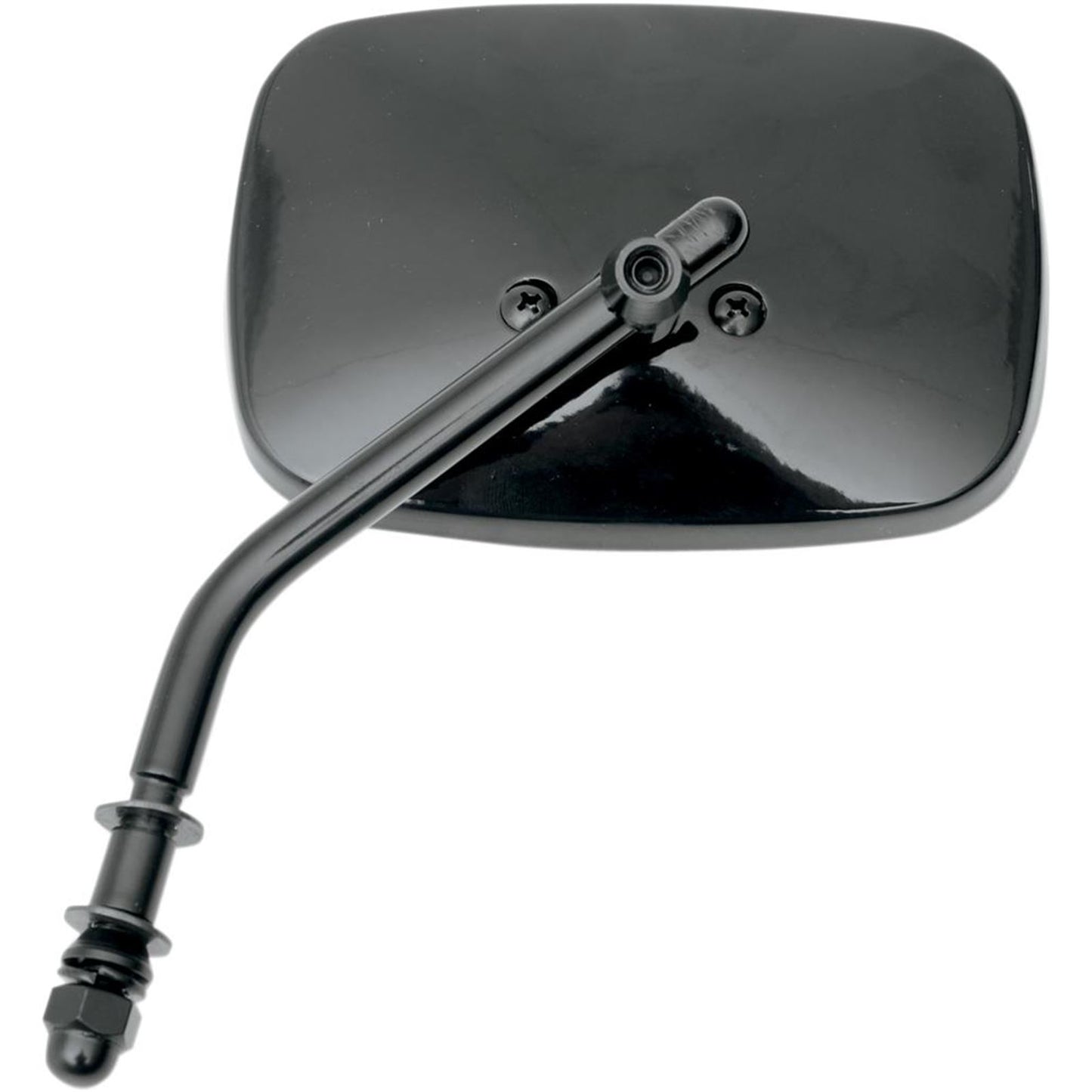 Drag Specialties Die Cast Mirror - Standard Stem - Black 0640-0655_259715