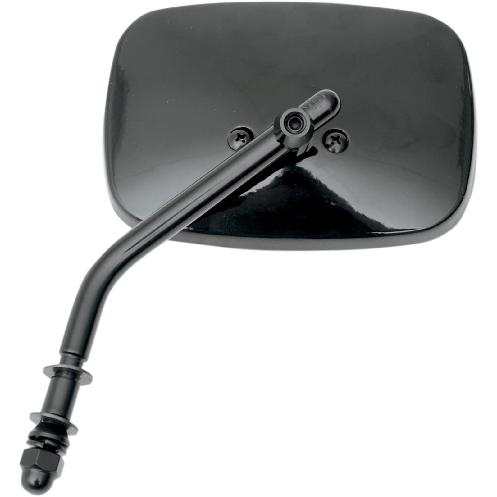 Drag Specialties Die Cast Mirror - Standard Stem - Black 0640-0655_259715