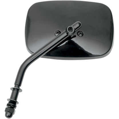 Drag Specialties Die Cast Mirror - Standard Stem - Black 0640-0655_259715