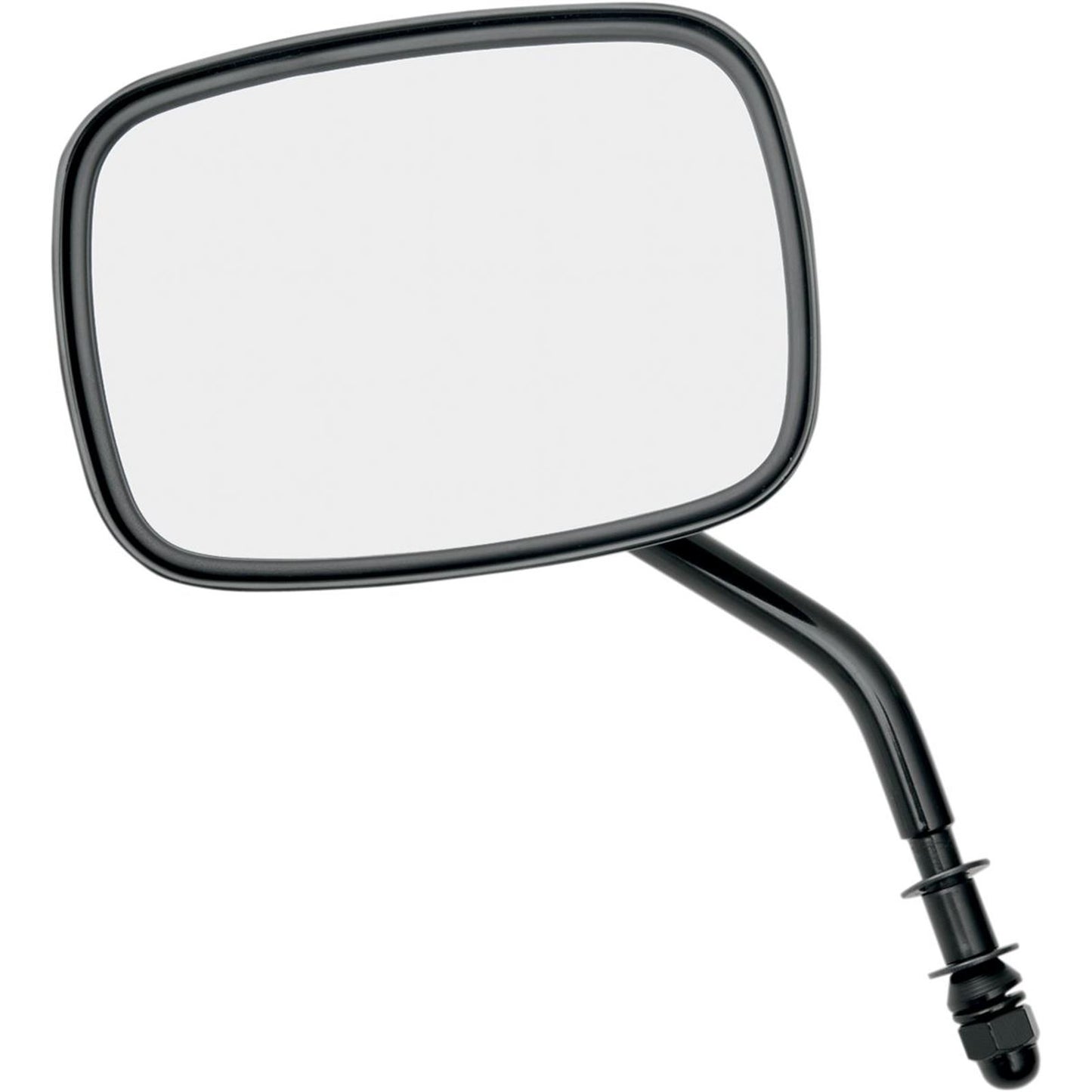 Drag Specialties Die Cast Mirror - Standard Stem - Black 0640-0655_259716