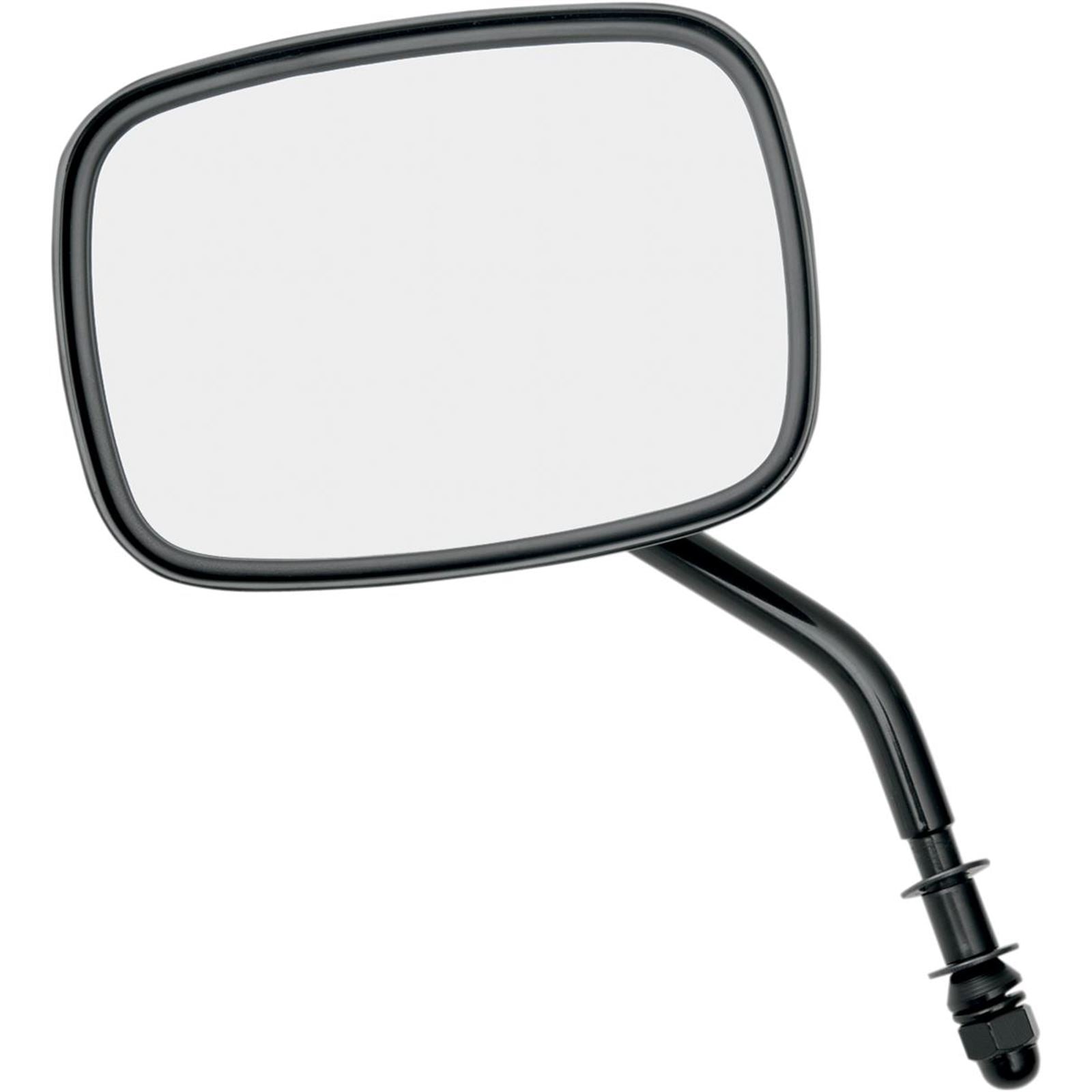 Drag Specialties Die Cast Mirror - Standard Stem - Black 0640-0655_259716