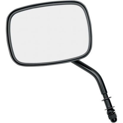 Drag Specialties Die Cast Mirror - Standard Stem - Black 0640-0655_259716