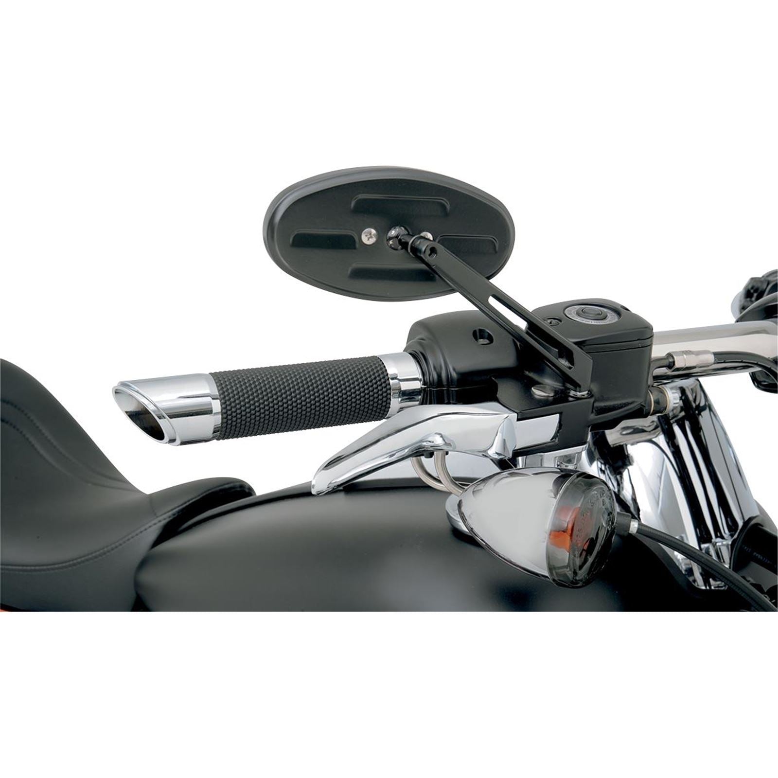 Drag Specialties Stealth 2 Mirror - Black 0640-0286_259749