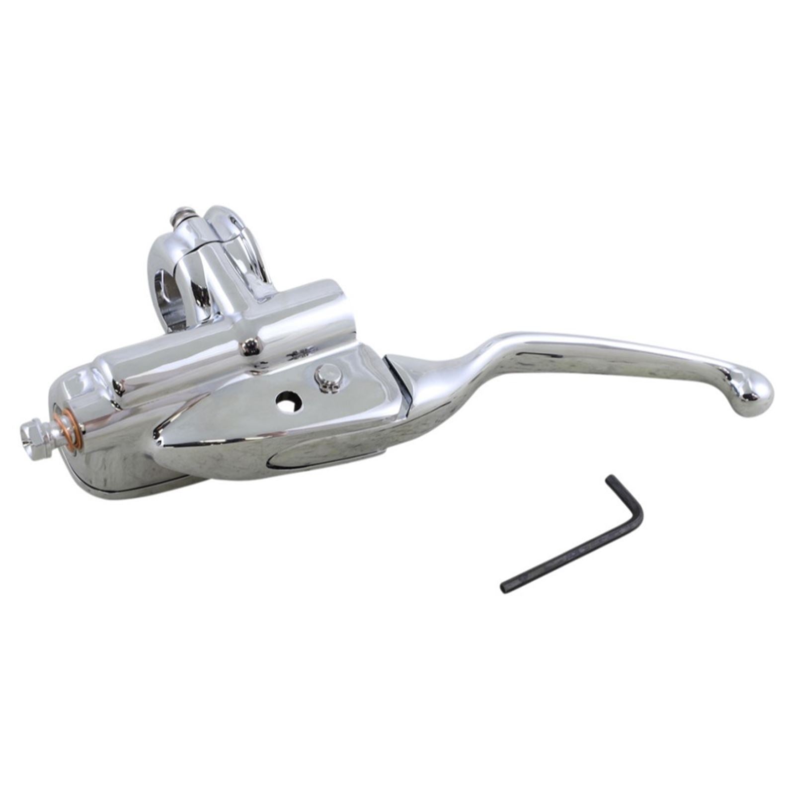 Drag Specialties Master Cylinder Brake Assembly for '08 - '13 FLT - Chrome 0610-0585_1483803