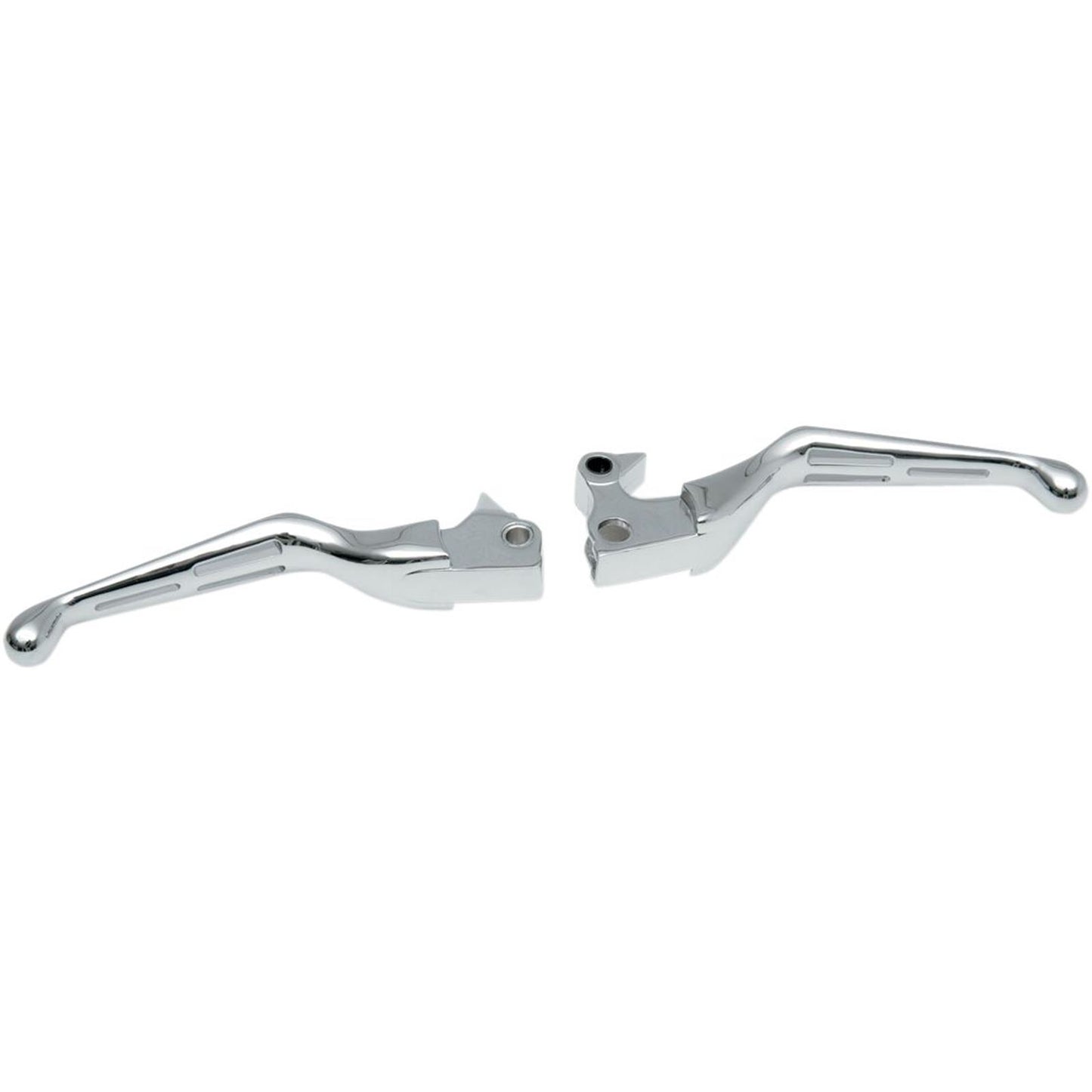 Drag Specialties Chrome Slotted Levers 0610-0632_259856