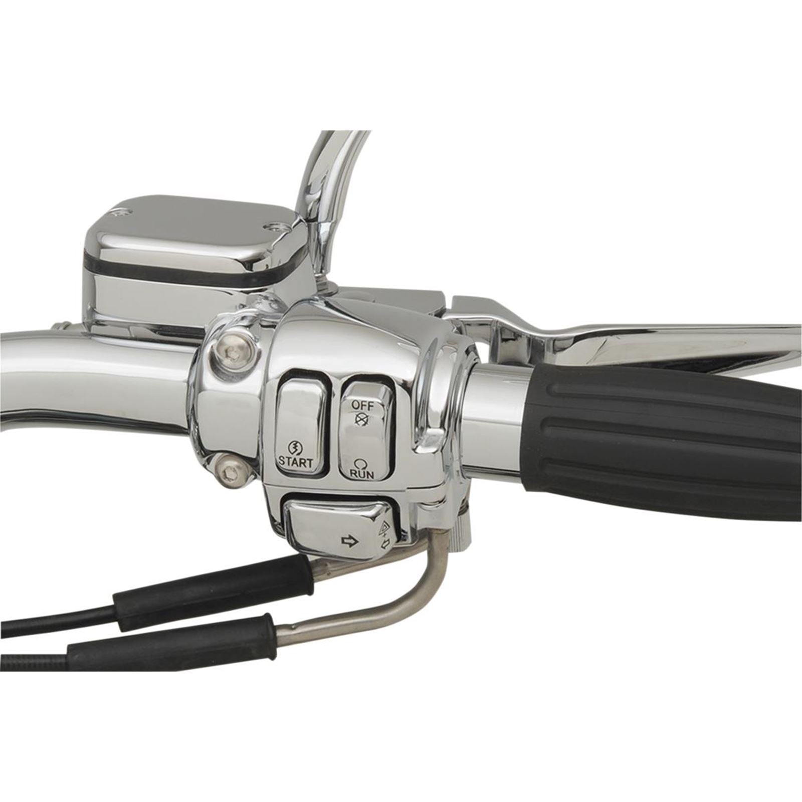 Drag Specialties 9/16" Master Cylinder Handlebar Controls for '96 - '13 0610-0528_259862
