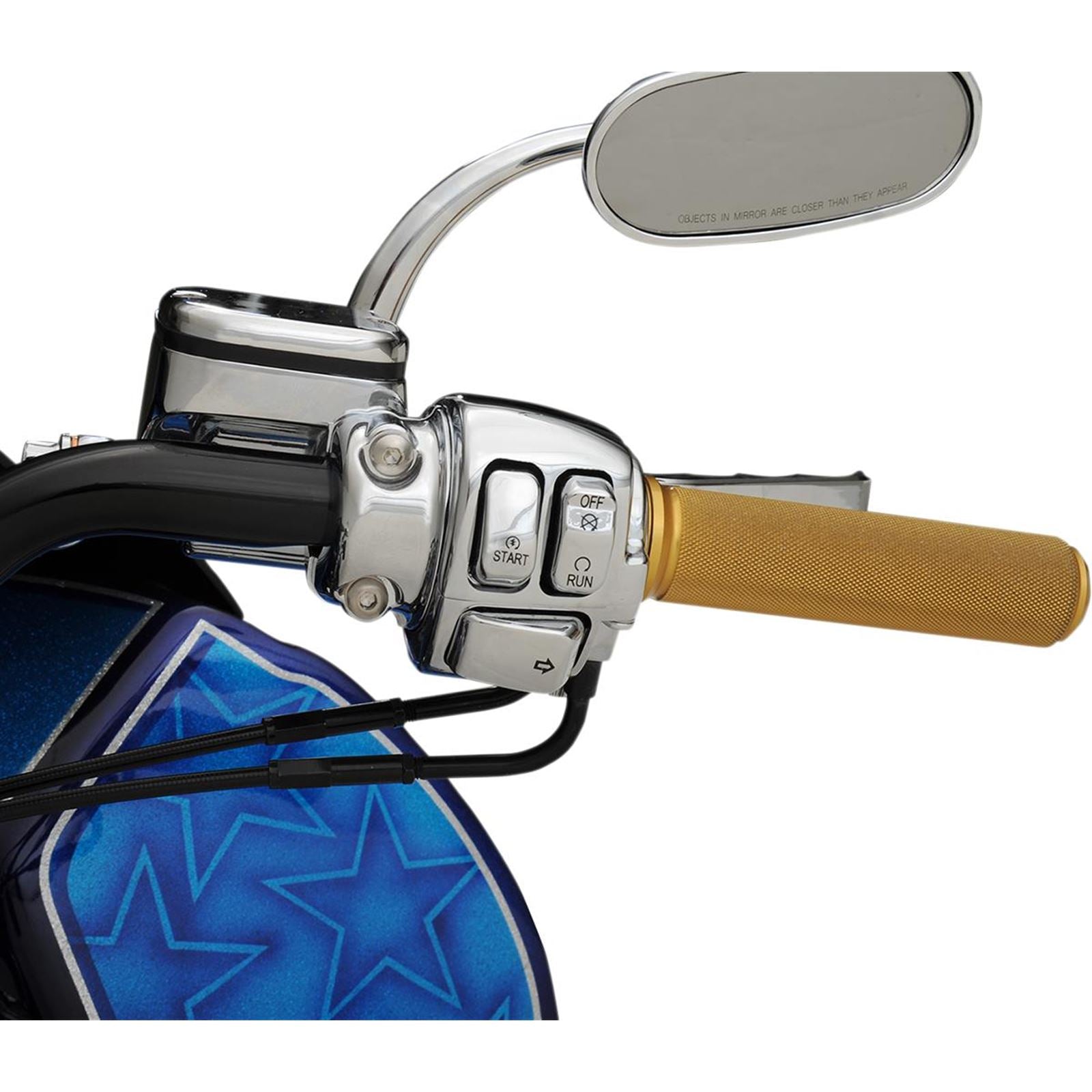 Drag Specialties 9/16" Master Cylinder Handlebar Controls for '96 - '13 0610-0530_259873