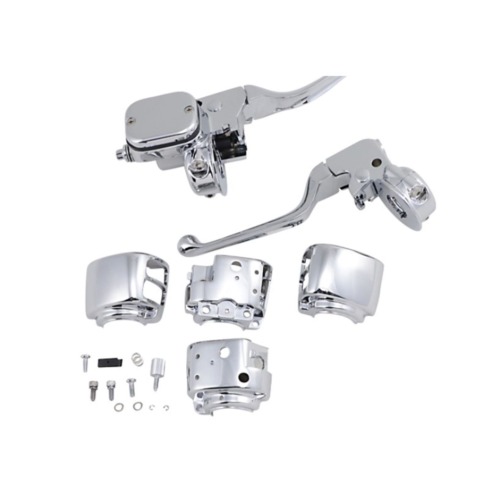 Drag Specialties 11/16" Master Cylinder Handlebar Controls for '96 - '13 0610-0531_764723