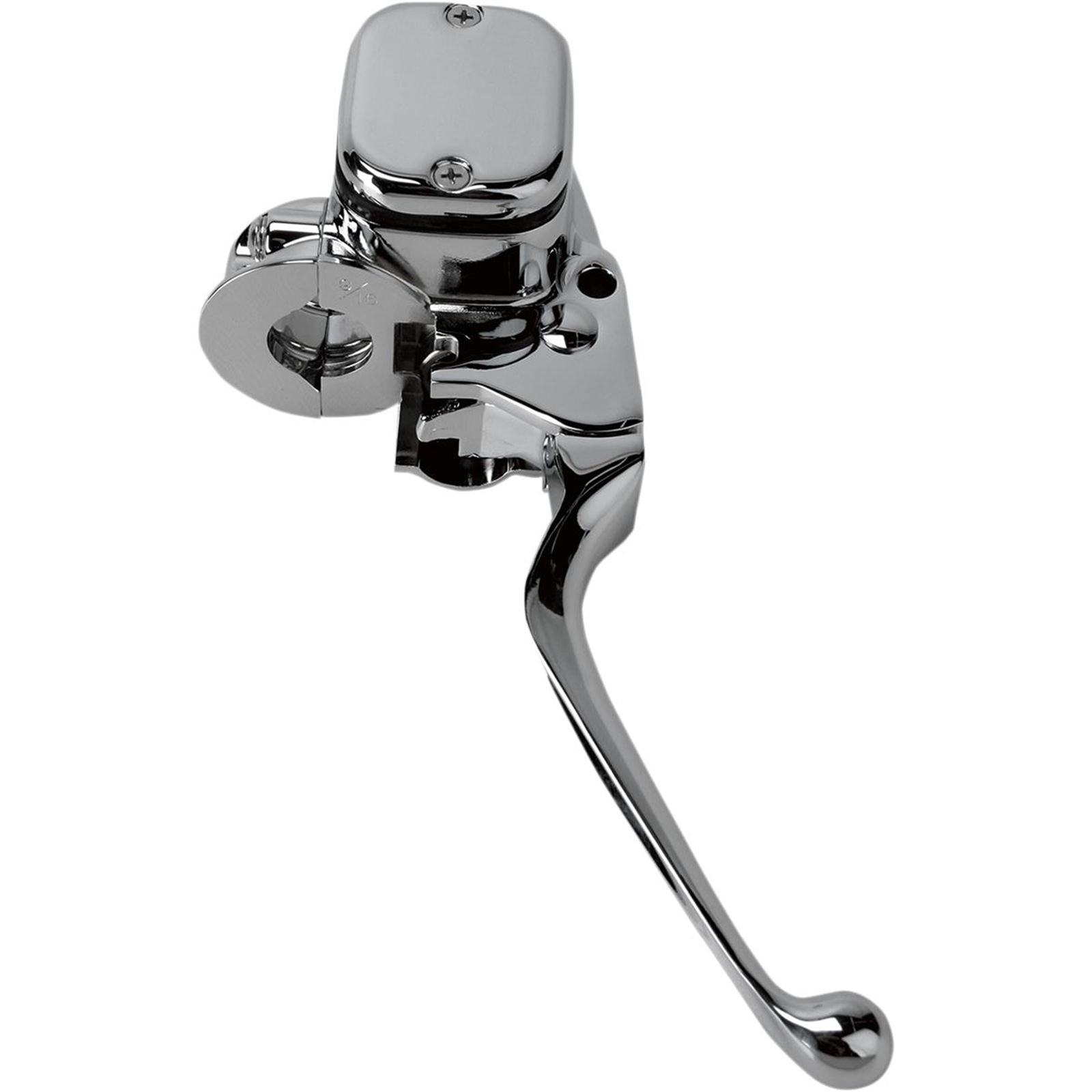 Drag Specialties Chrome 9/16" Brake Master Cylinder 0610-0250_619164