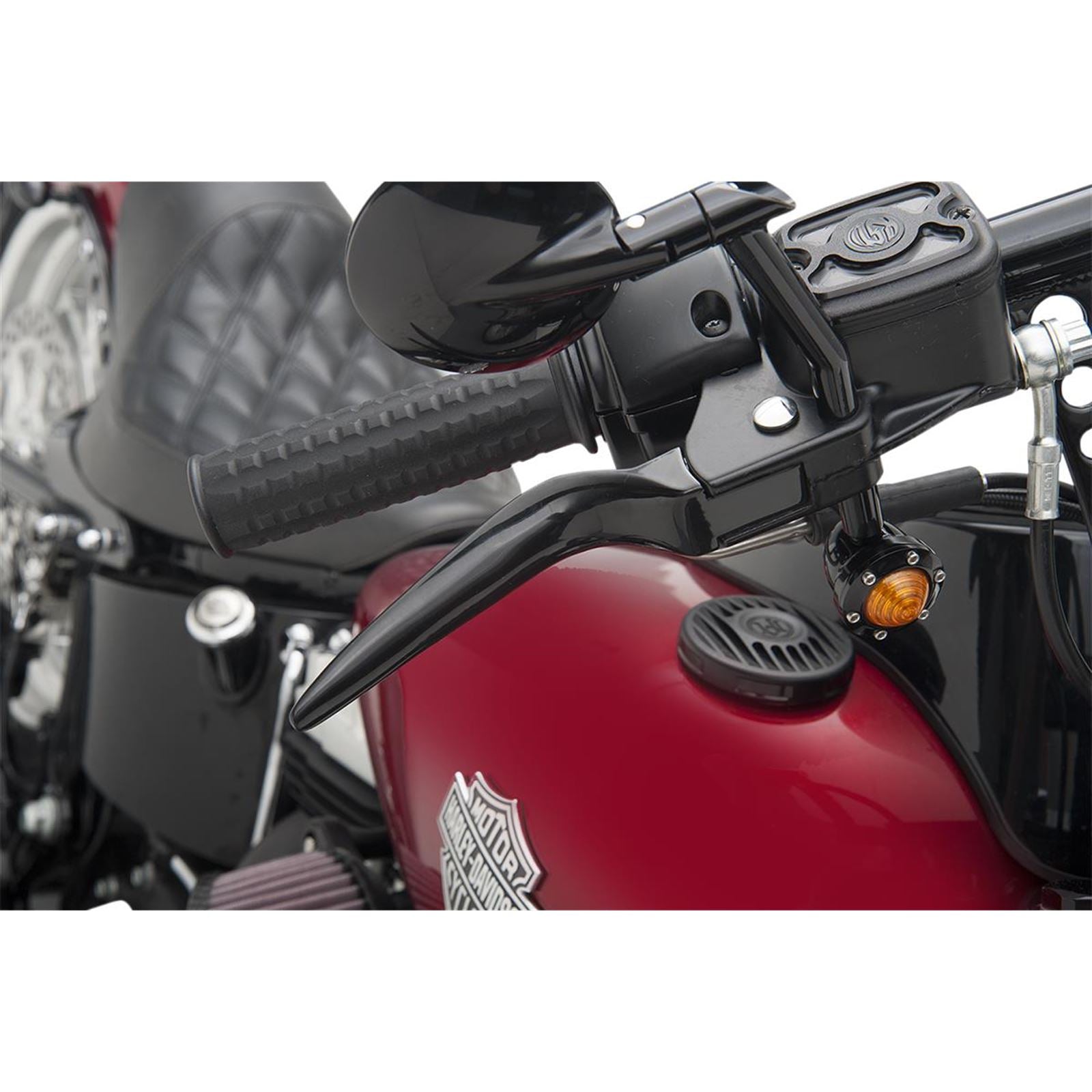 Drag Specialties Black Custom Levers 0610-0211_259898