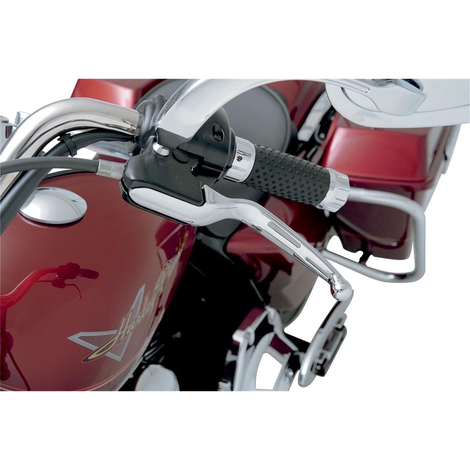 Drag Specialties Chrome Slotted Levers 0610-0220_259900
