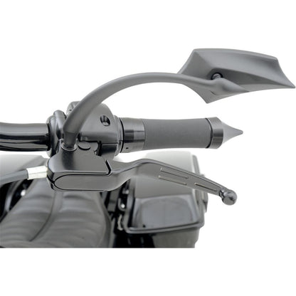 Drag Specialties Black Slotted Levers 0610-0221_259904