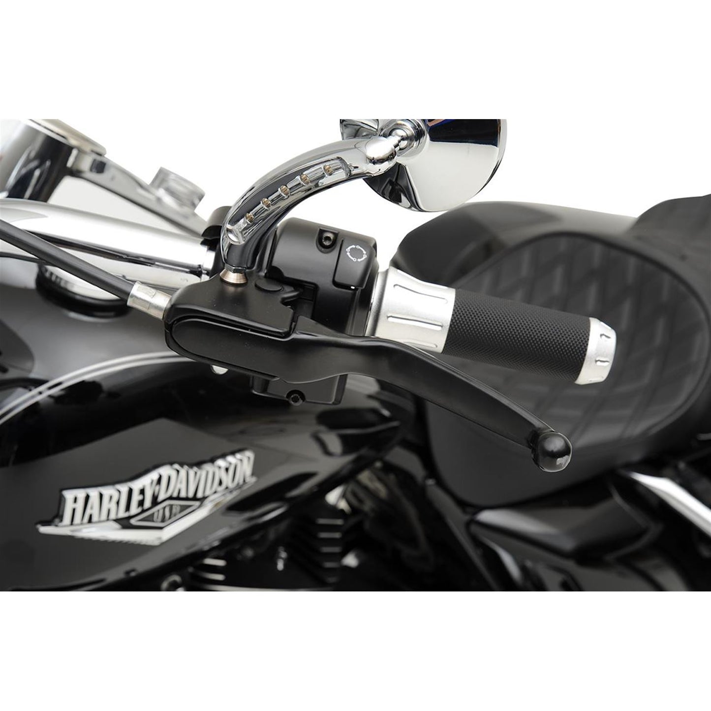 Drag Specialties Black Lever Set 0610-0188_259916