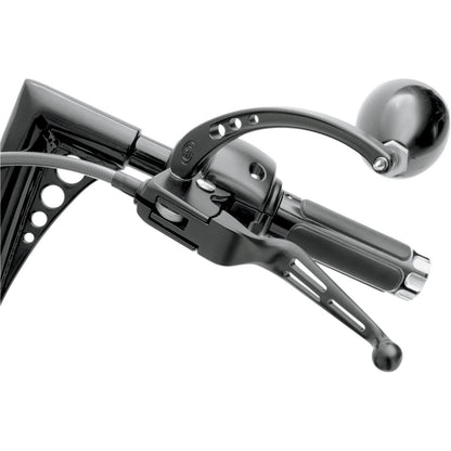 Drag Specialties Black Slotted Levers 0610-0142_259921