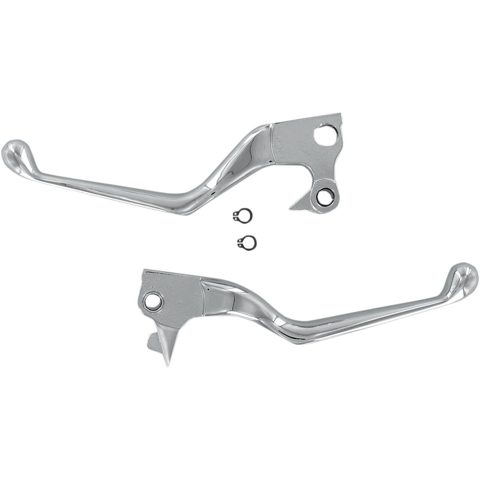 Drag Specialties Chrome Lever Set 0610-0127_259934