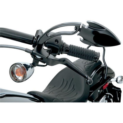 Drag Specialties Black Lever Set 0610-0128_259935
