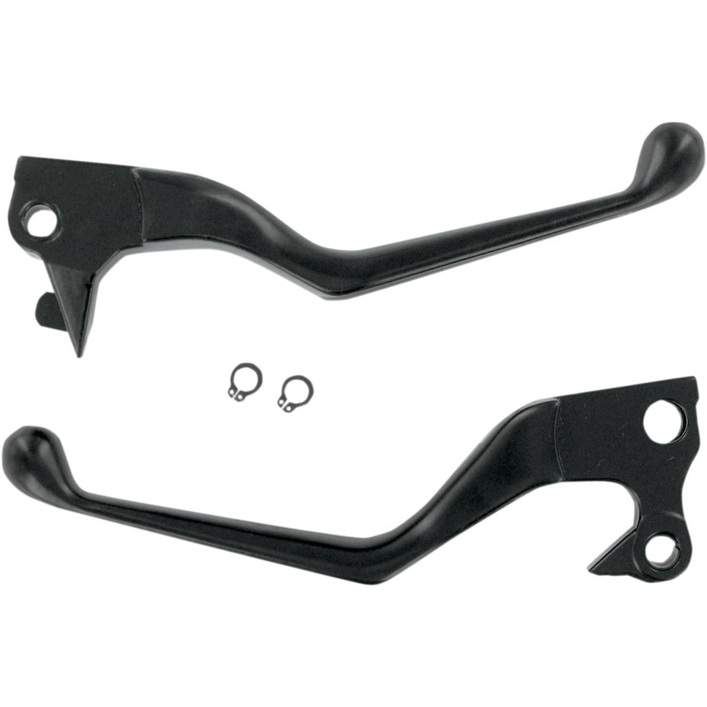 Drag Specialties Black Lever Set 0610-0129_259938