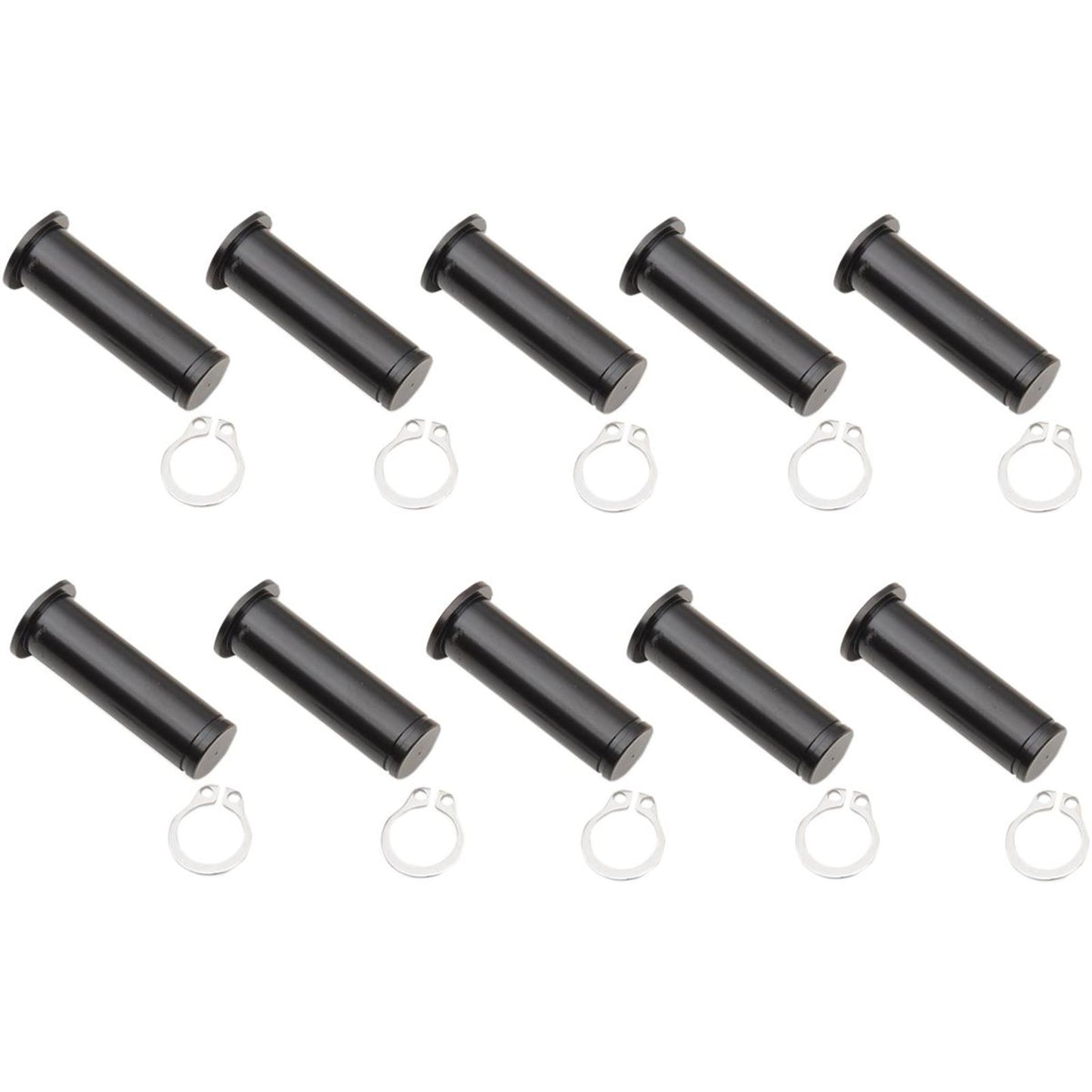 Drag Specialties Black Clutch Lever Pivot Pins for '08 - '19 FL 0617-0198_259946