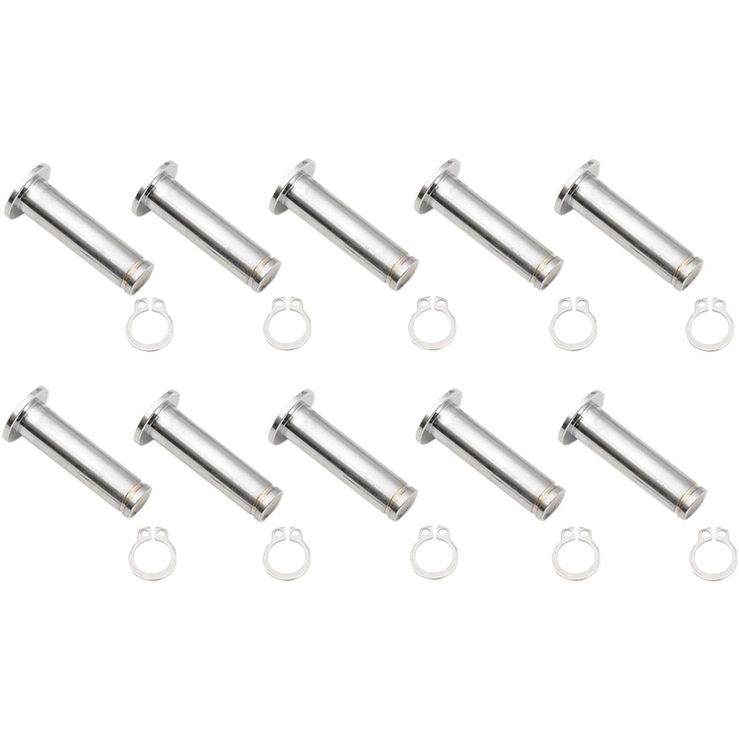 Drag Specialties Chrome Brake Lever Pivot Pins for '08 - '19 FL 0617-0199_259947
