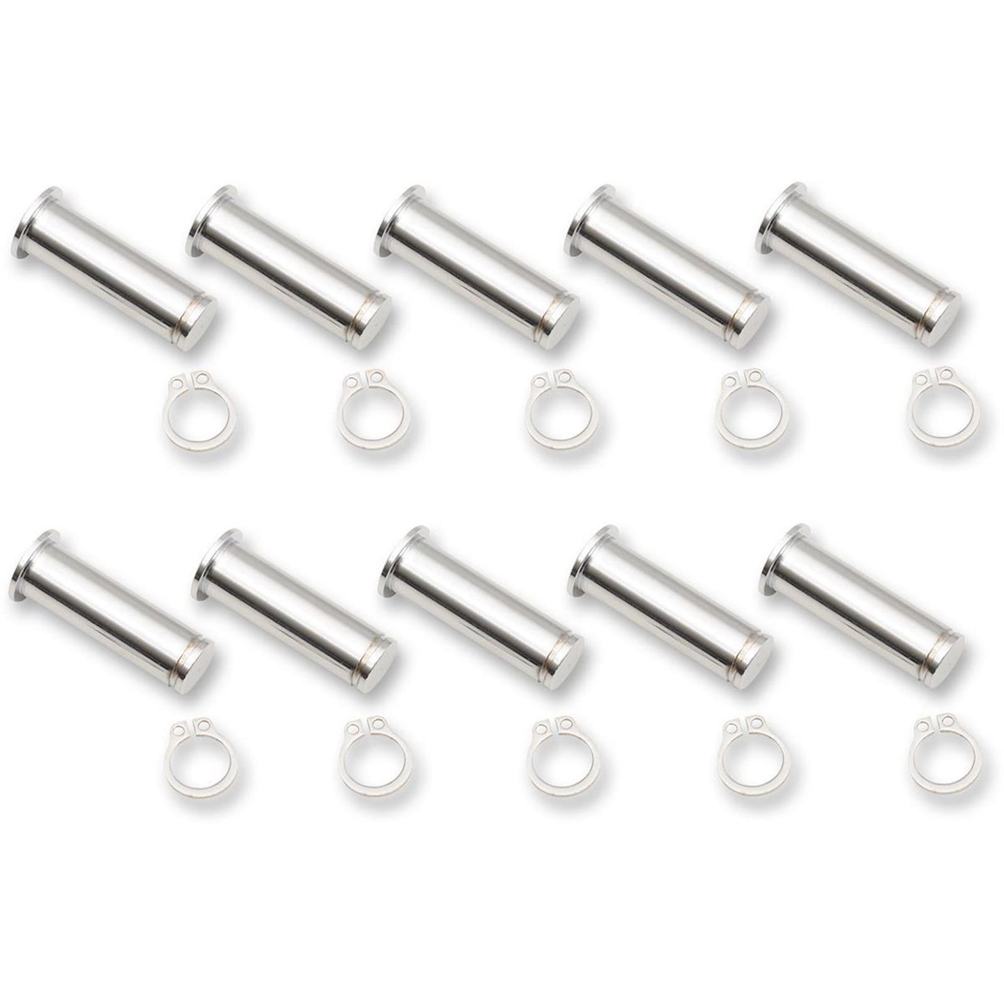 Drag Specialties Chrome Clutch Lever Pivot Pins for '08 - '19 FL 0617-0197_259958