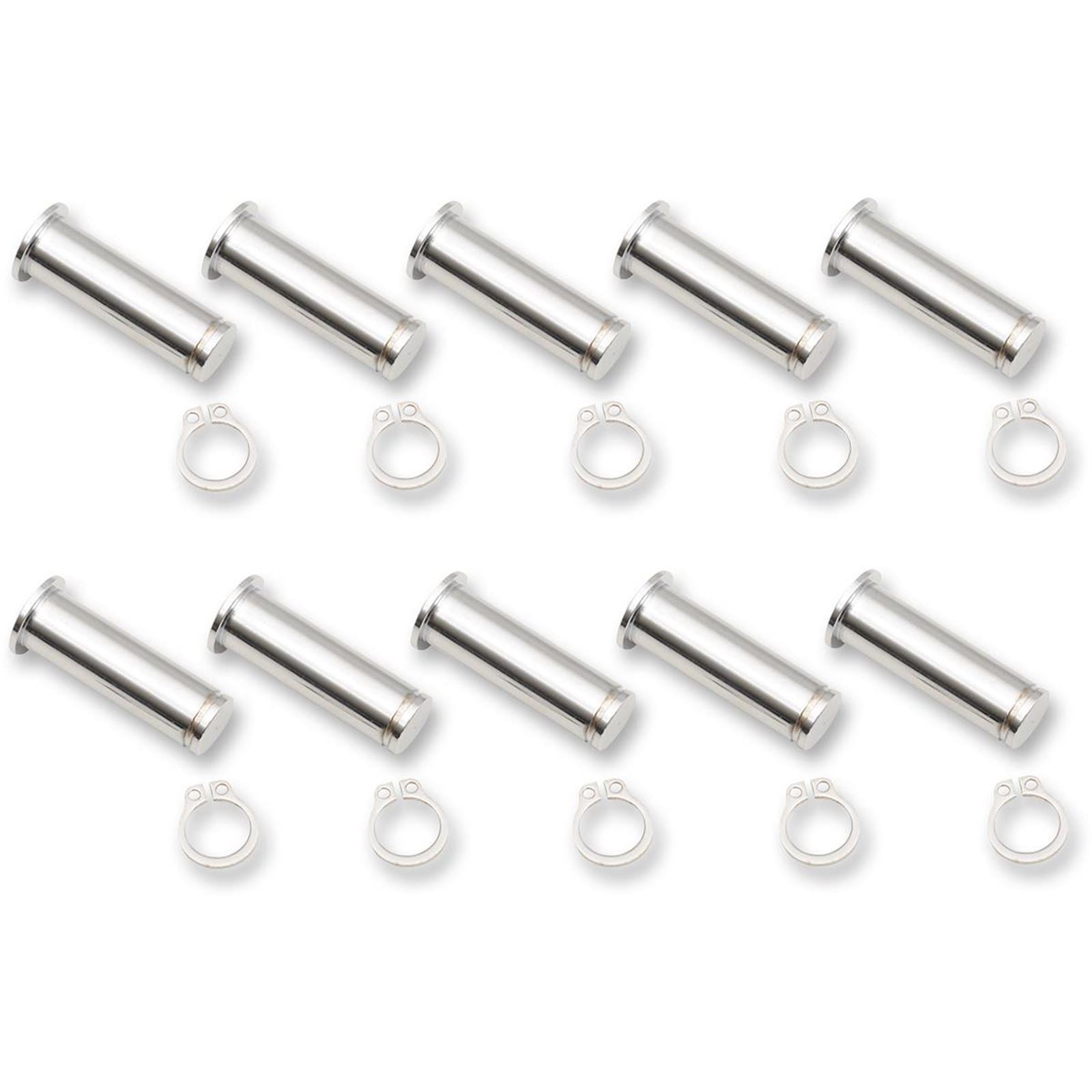 Drag Specialties Chrome Clutch Lever Pivot Pins for '08 - '19 FL 0617-0197_259958