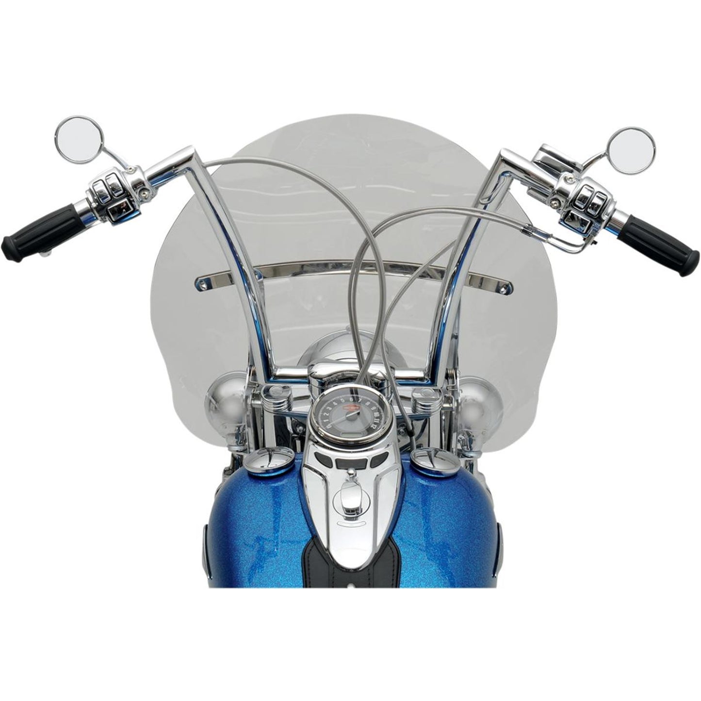 Drag Specialties Chrome Switch Caps for '11 Street Models 0616-0152_259961