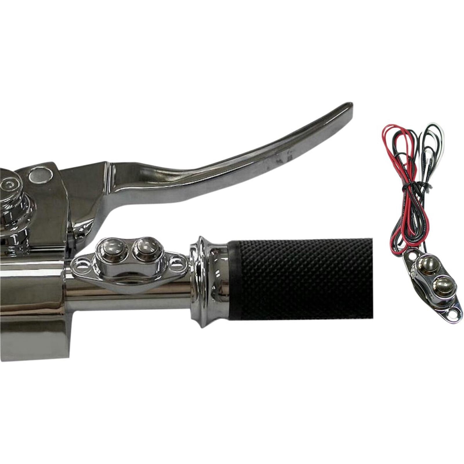 Drag Specialties Chrome Dual Button Switches 0616-0204_259964