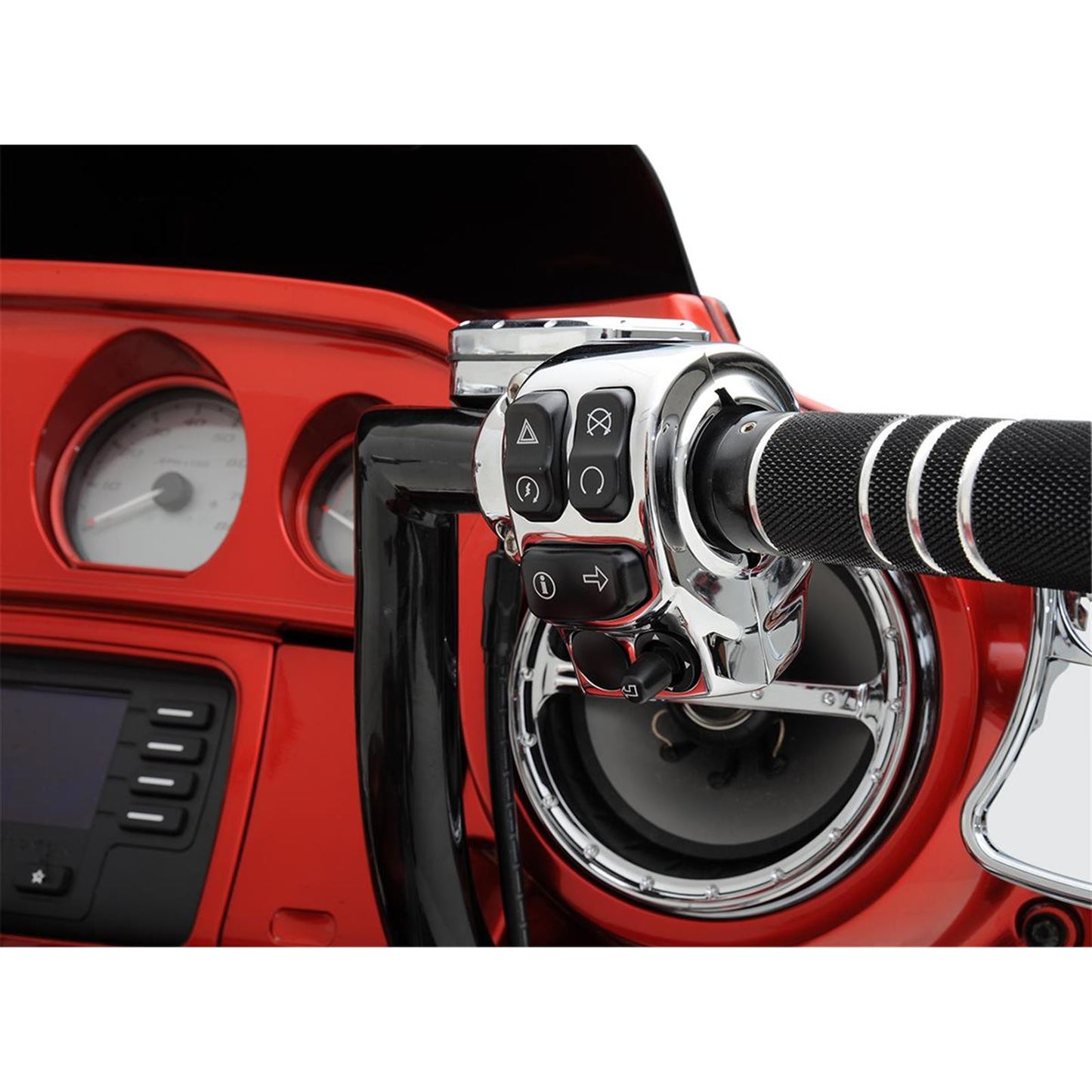 Drag Specialties Chrome Switch Housing for '14 - '19 FLT 0616-0231_259967