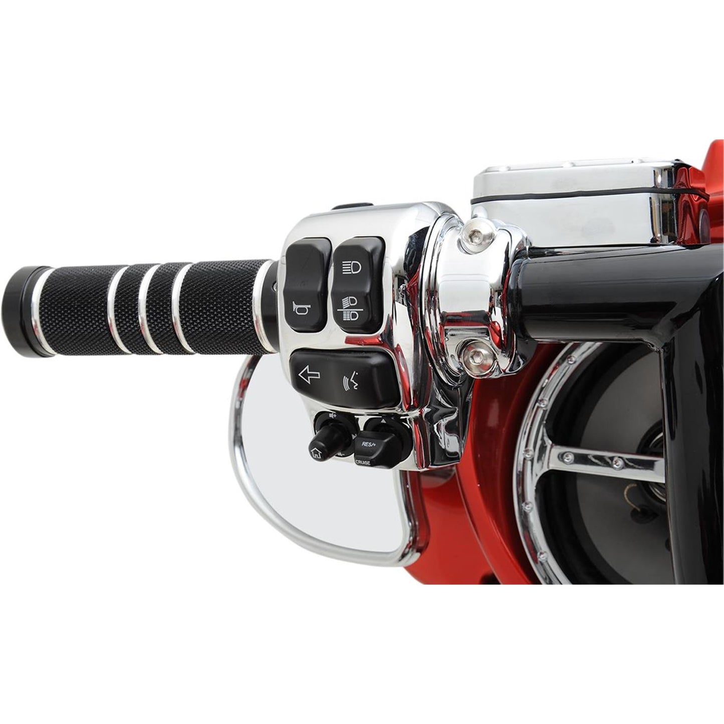 Drag Specialties Chrome Switch Housing for '14 - '19 FLT 0616-0231_259968