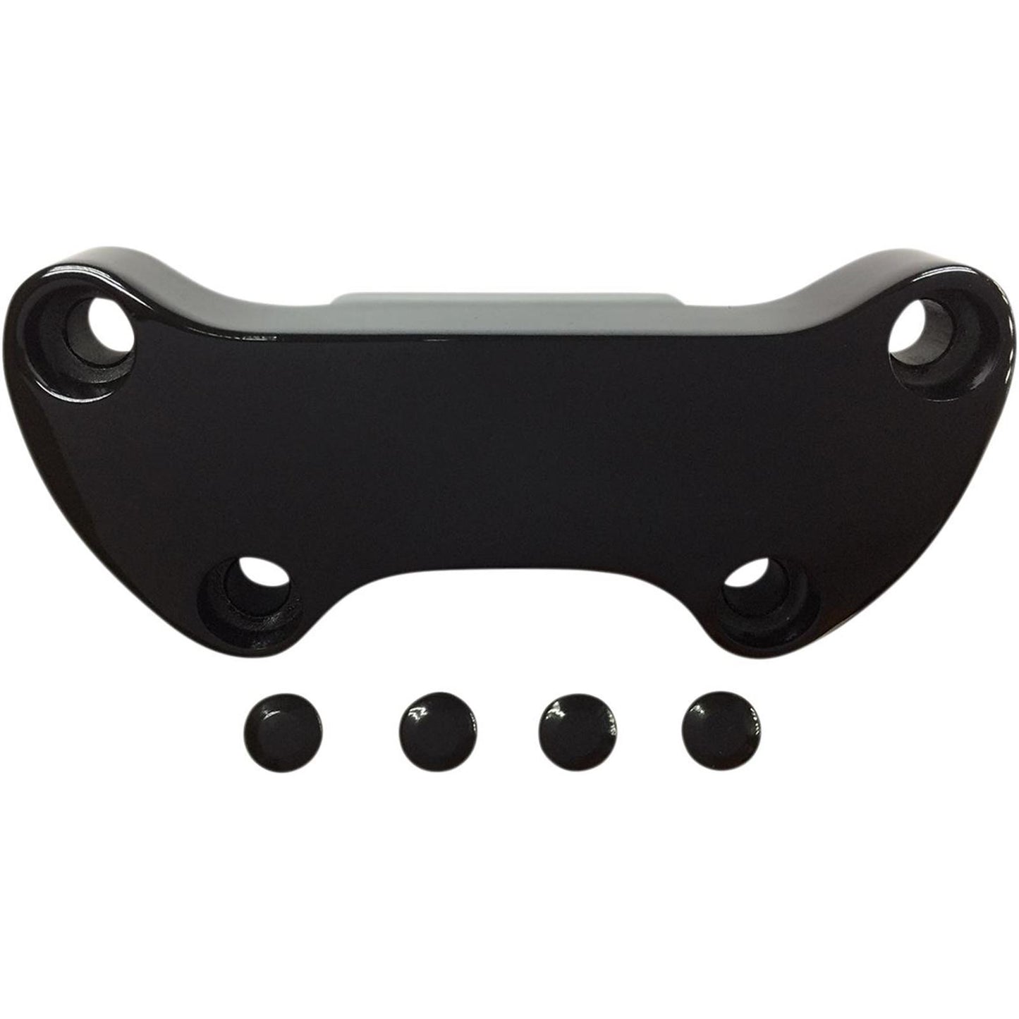 Drag Specialties Black Skirt Handlebar Clamp 0603-0811_259972