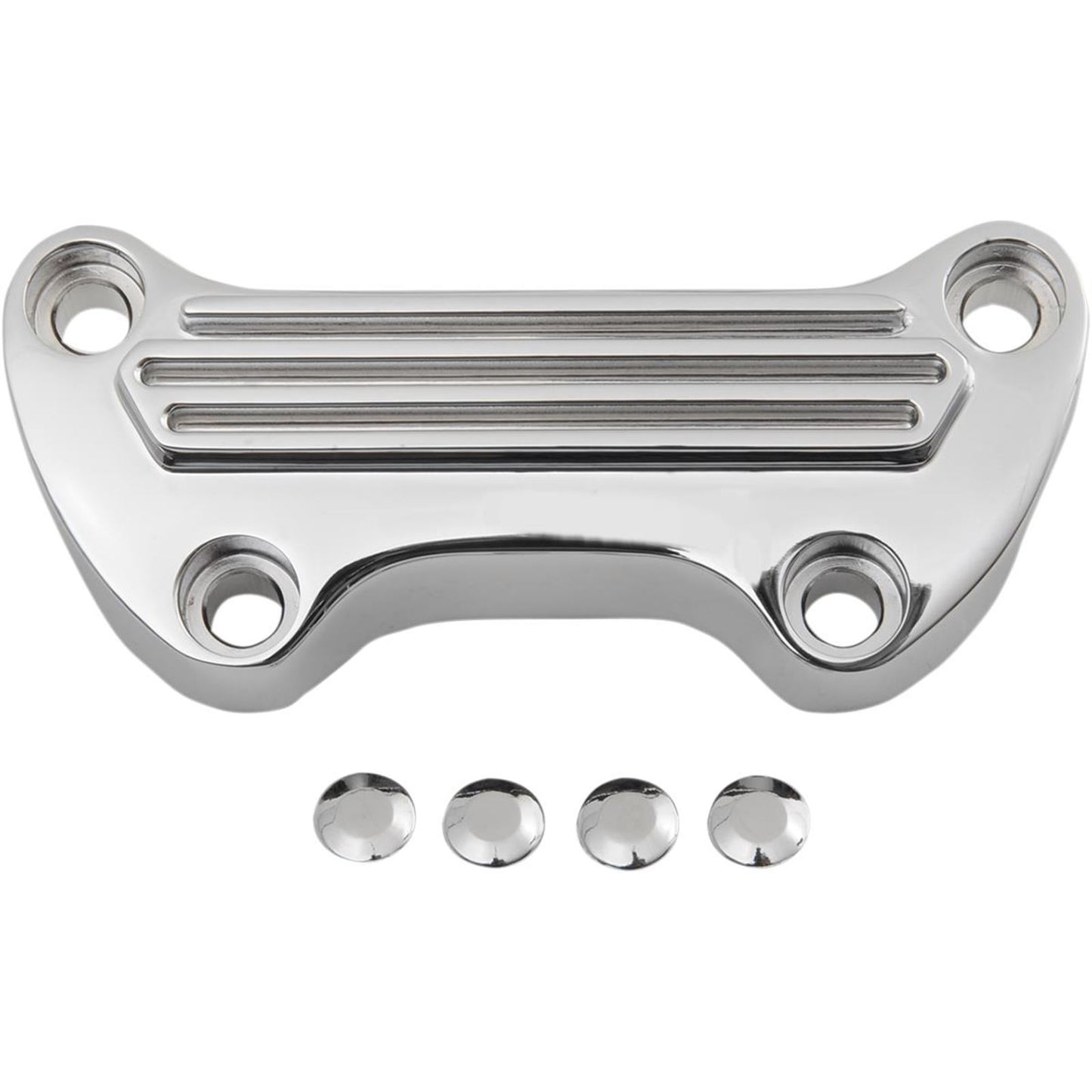 Drag Specialties Finned Handlebar Clamp 0603-0003_259980