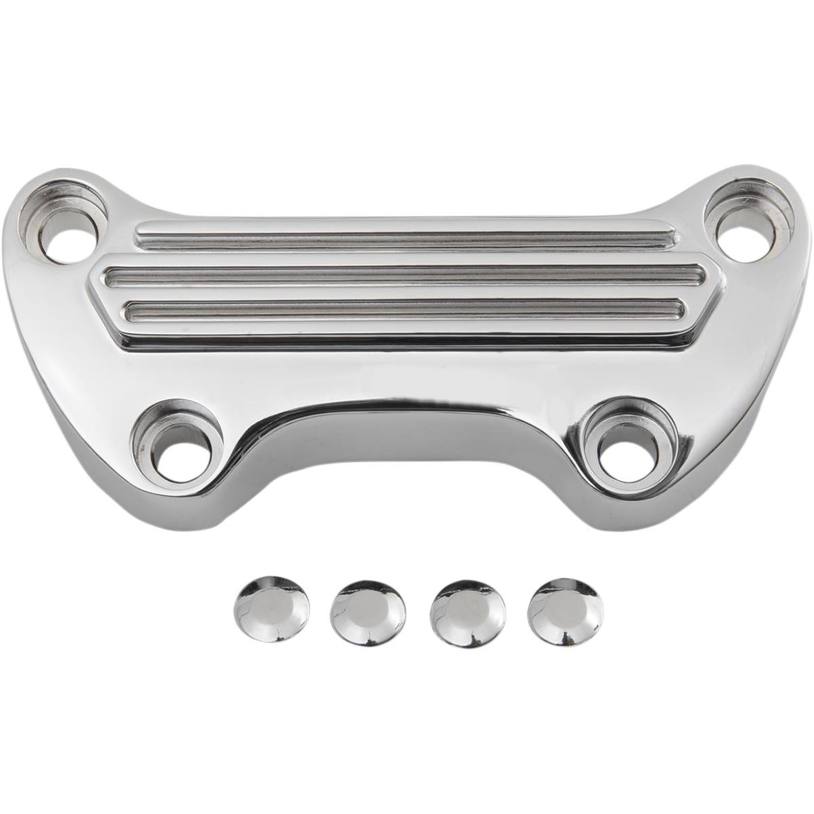 Drag Specialties Finned Handlebar Clamp 0603-0003_259980