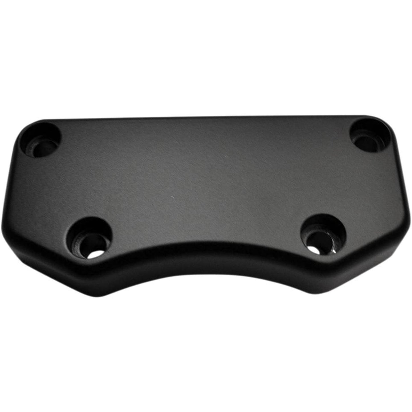 Drag Specialties Flat Black Smooth Buffalo Handlebar Clamp 0602-0808_259992