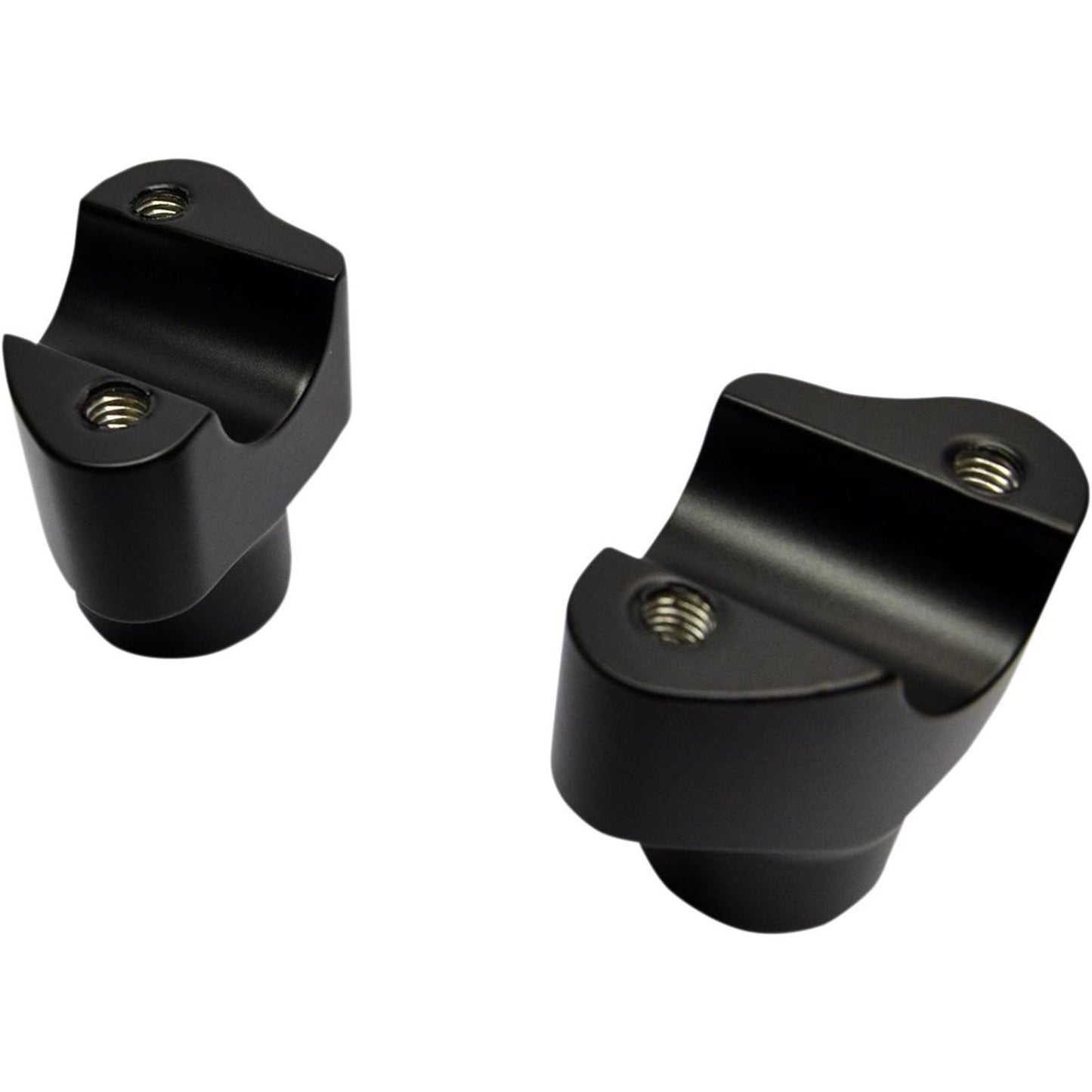 Drag Specialties Flat Black 1-1/2" Buffalo Risers 0602-0809_259993