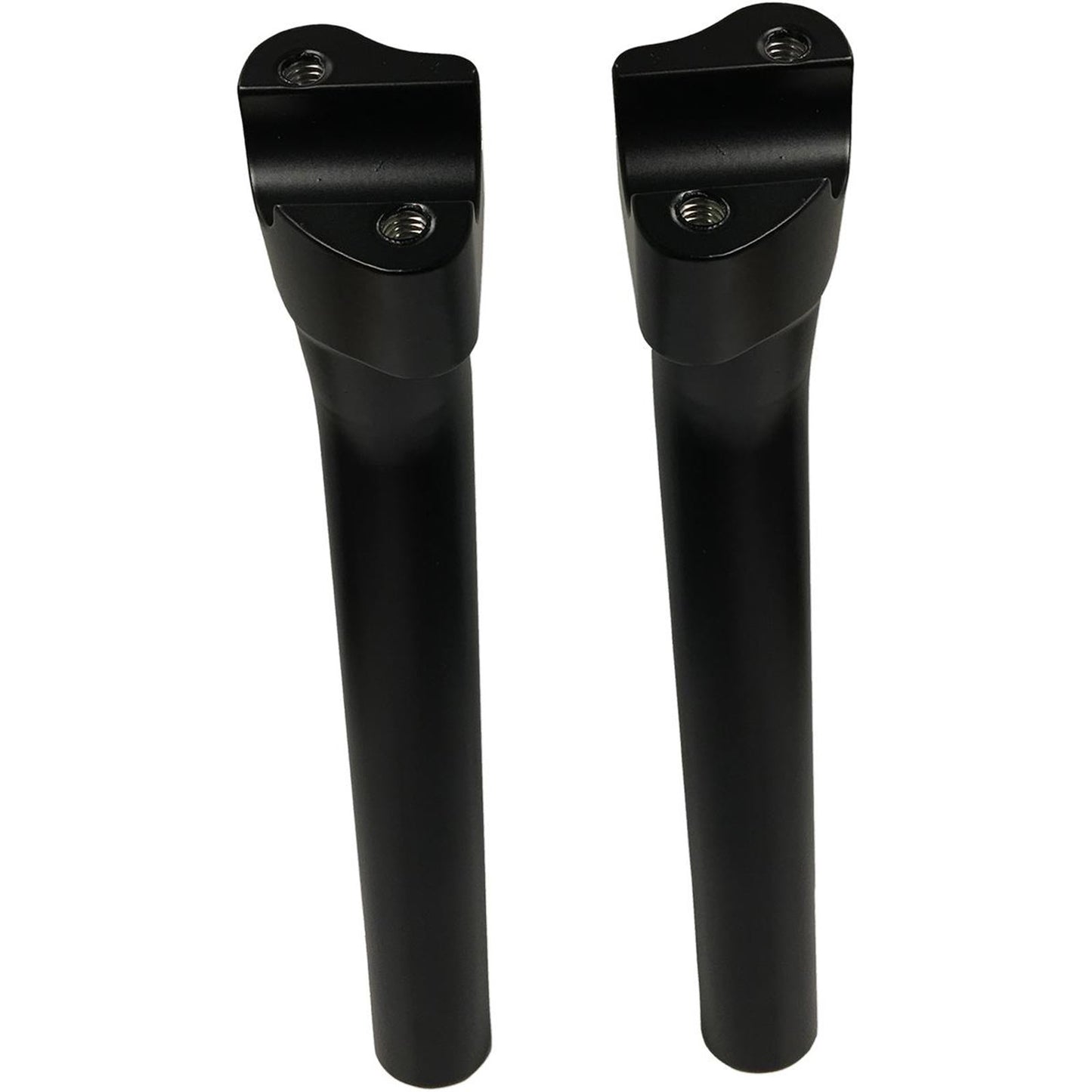Drag Specialties Flat Black 1-1/2" Buffalo Pullback Risers 0602-0810_259994