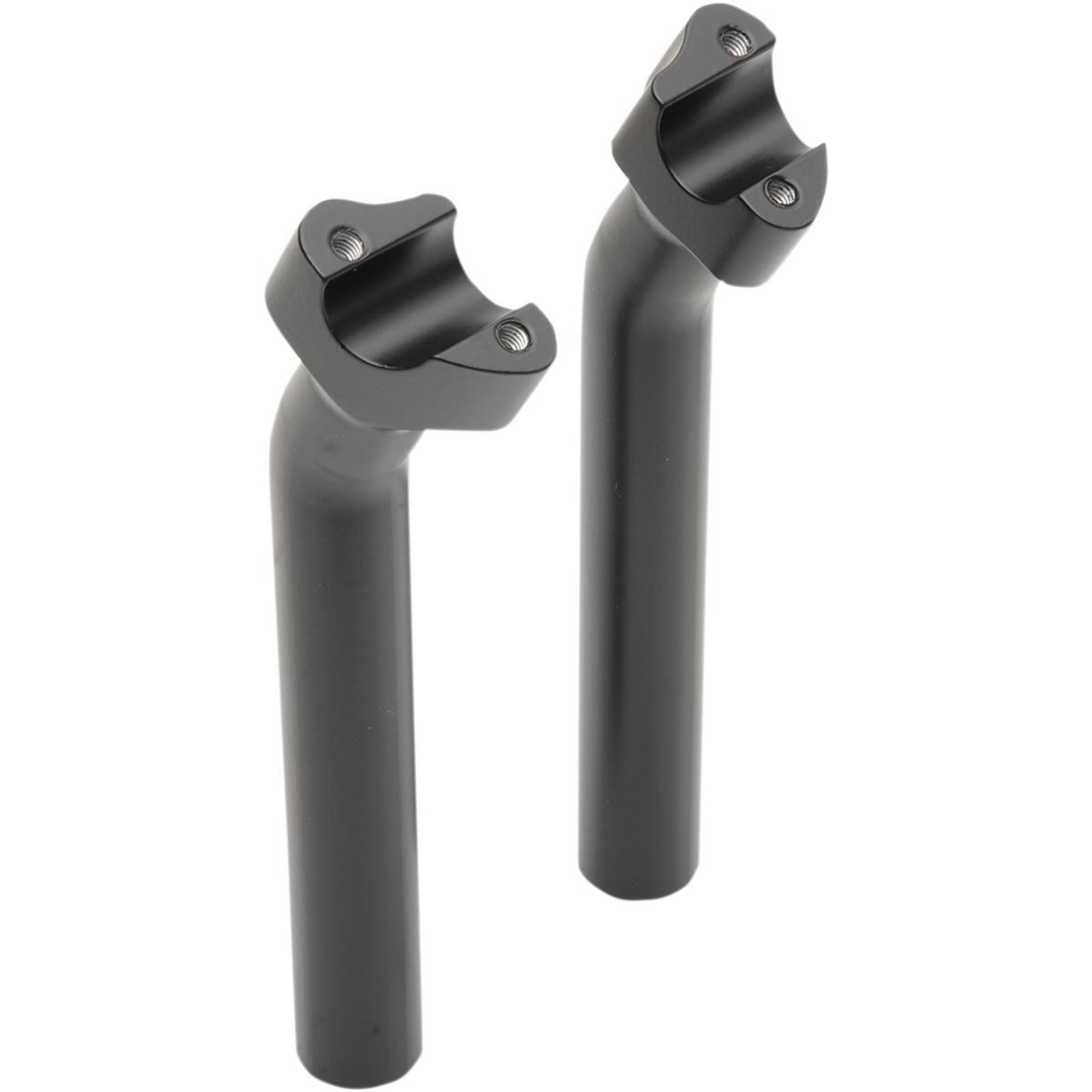Drag Specialties Flat Black 1-1/2" Buffalo Pullback Risers 0602-0810_259995