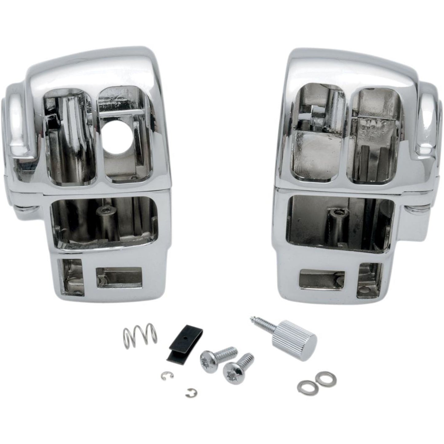 Drag Specialties Chrome Radio/Cruise Switch Housing for '96 - '07 0616-0143_259997