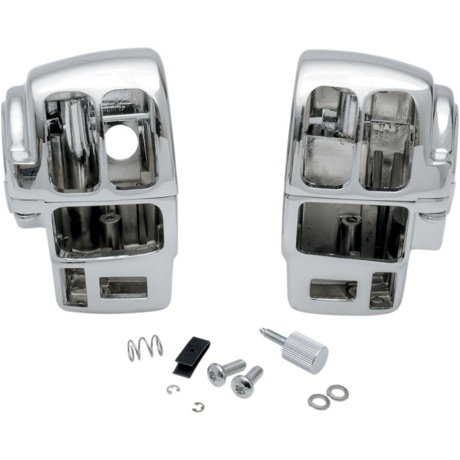 Drag Specialties Chrome Radio/Cruise Switch Housing for '96 - '07 0616-0143_259997