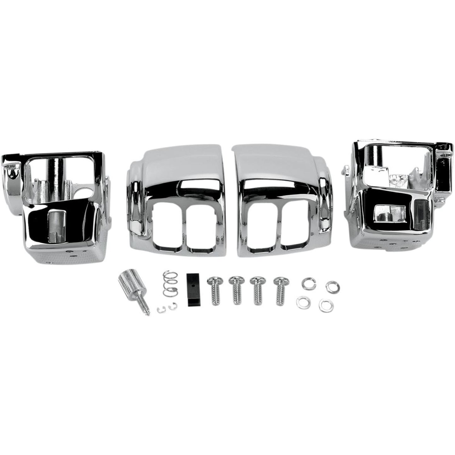 Drag Specialties Chrome Switch Housing for '08 - '13 FLHX [MPN: 0616-0131]_260010