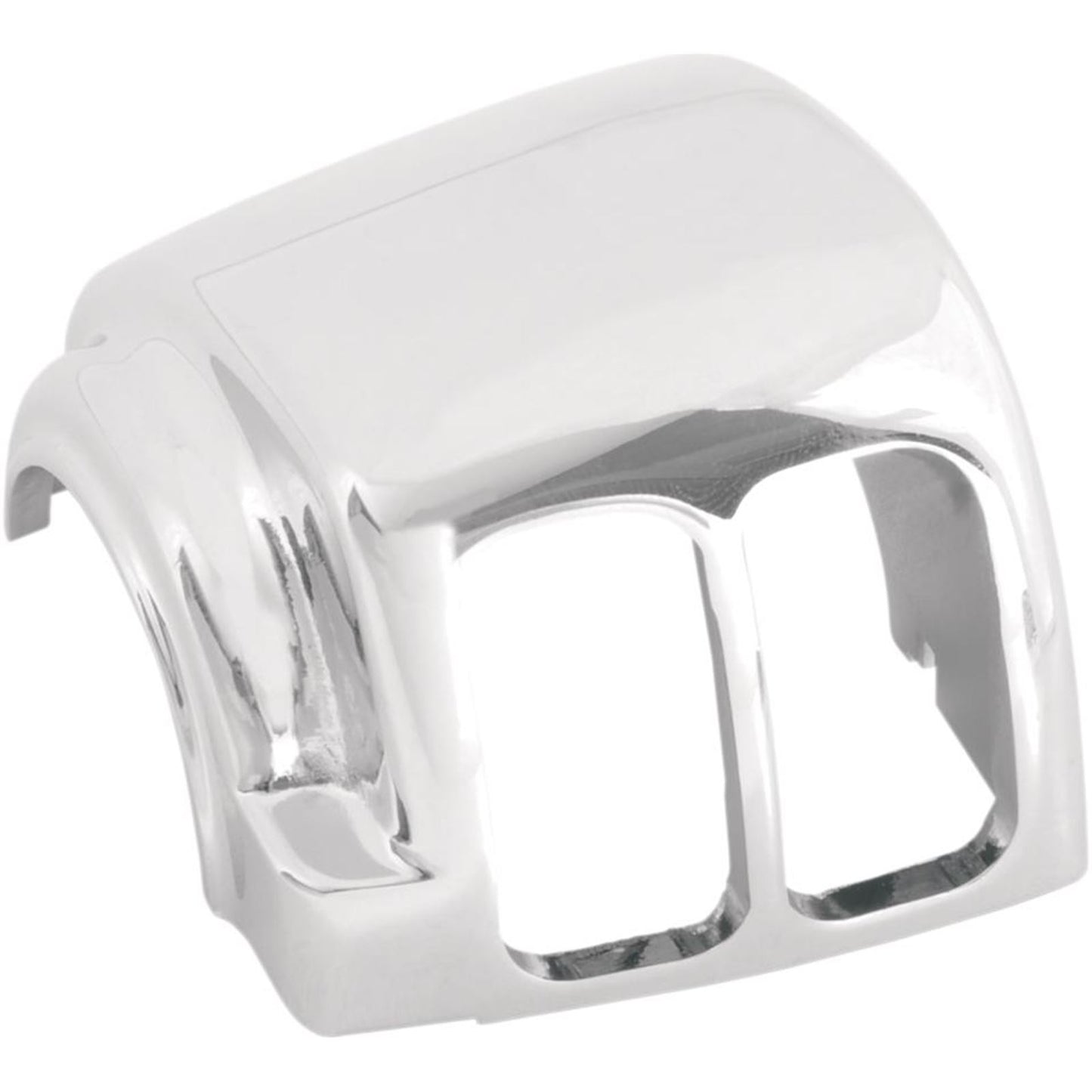 Drag Specialties Smooth Chrome Left-Side Upper Switch Housing 0616-0111_260013