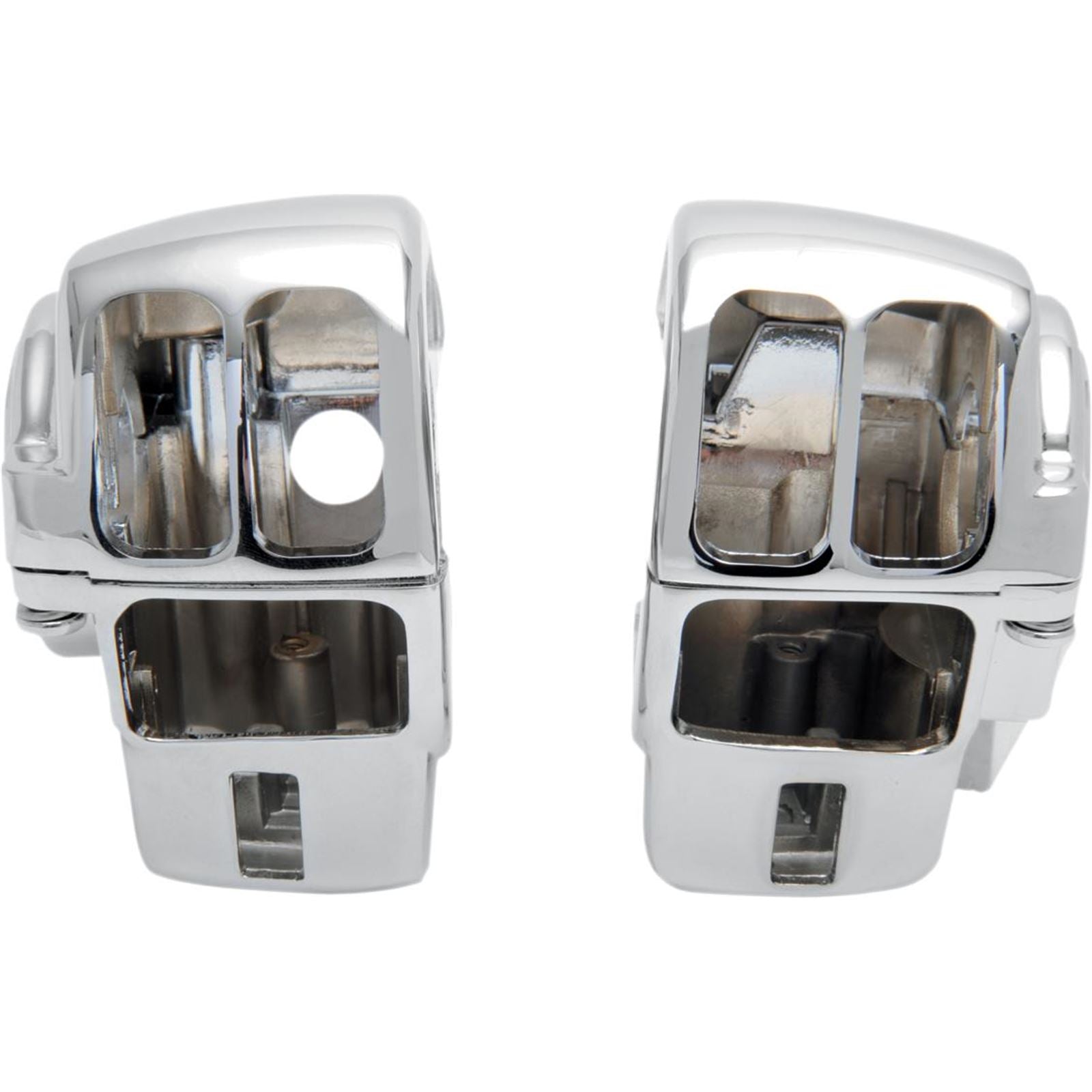 Drag Specialties Chrome Radio Switch Housing for '08 - '13 0616-0090_260022