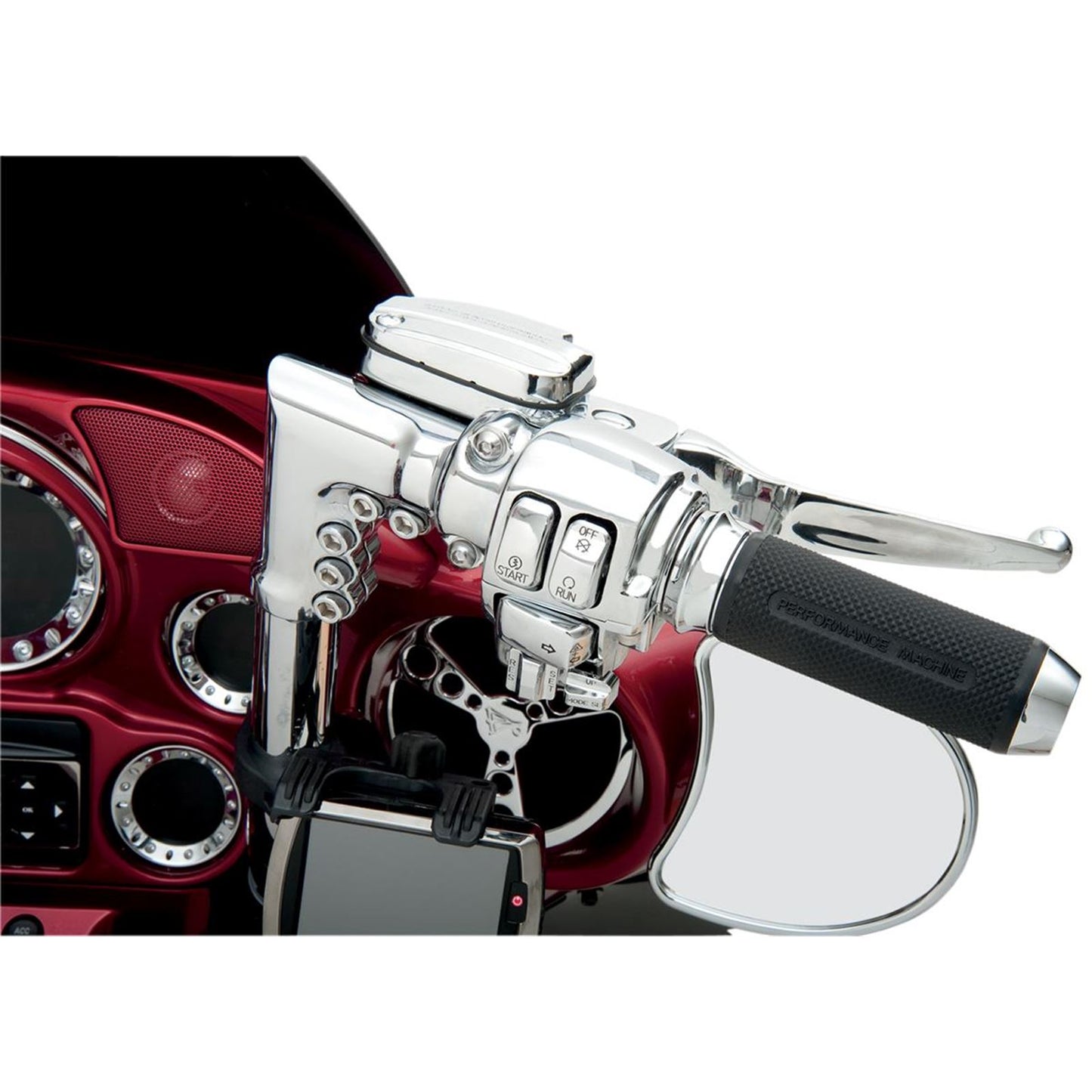 Drag Specialties Chrome Cruise Switch Housing for '08 - '13 0616-0091_260024