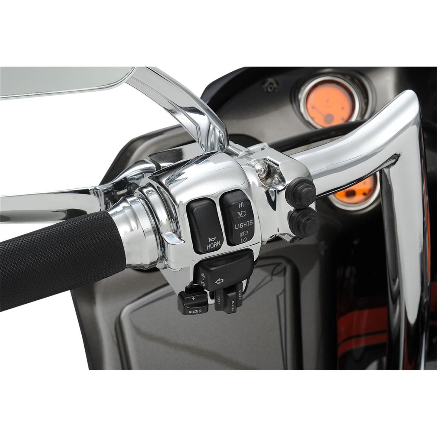 Drag Specialties Chrome Cruise Switch Housing for '08 - '13 0616-0091_260026